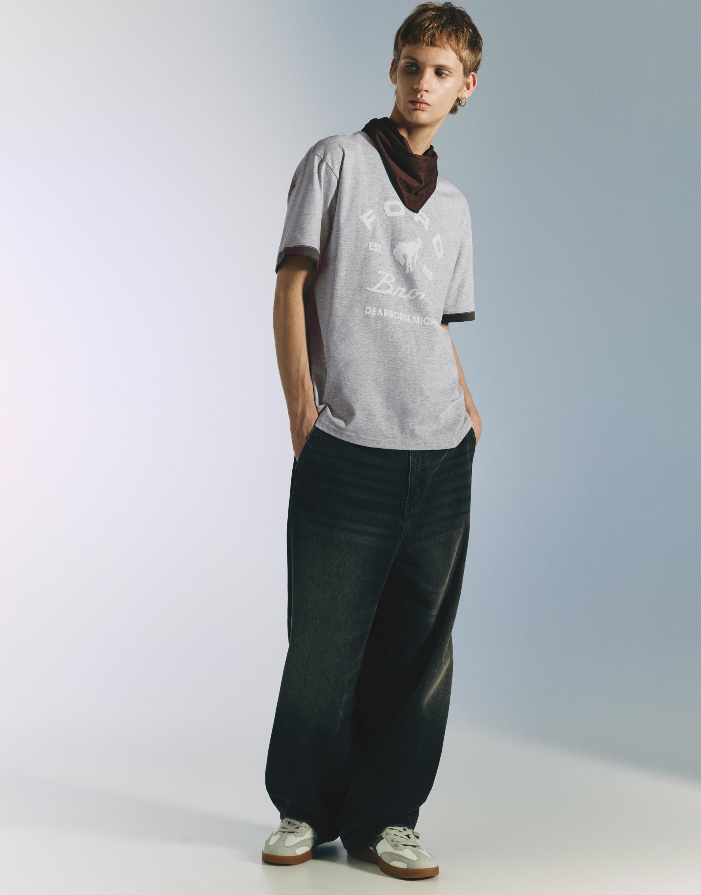 Ford Bronco T-shirt — Grey marl