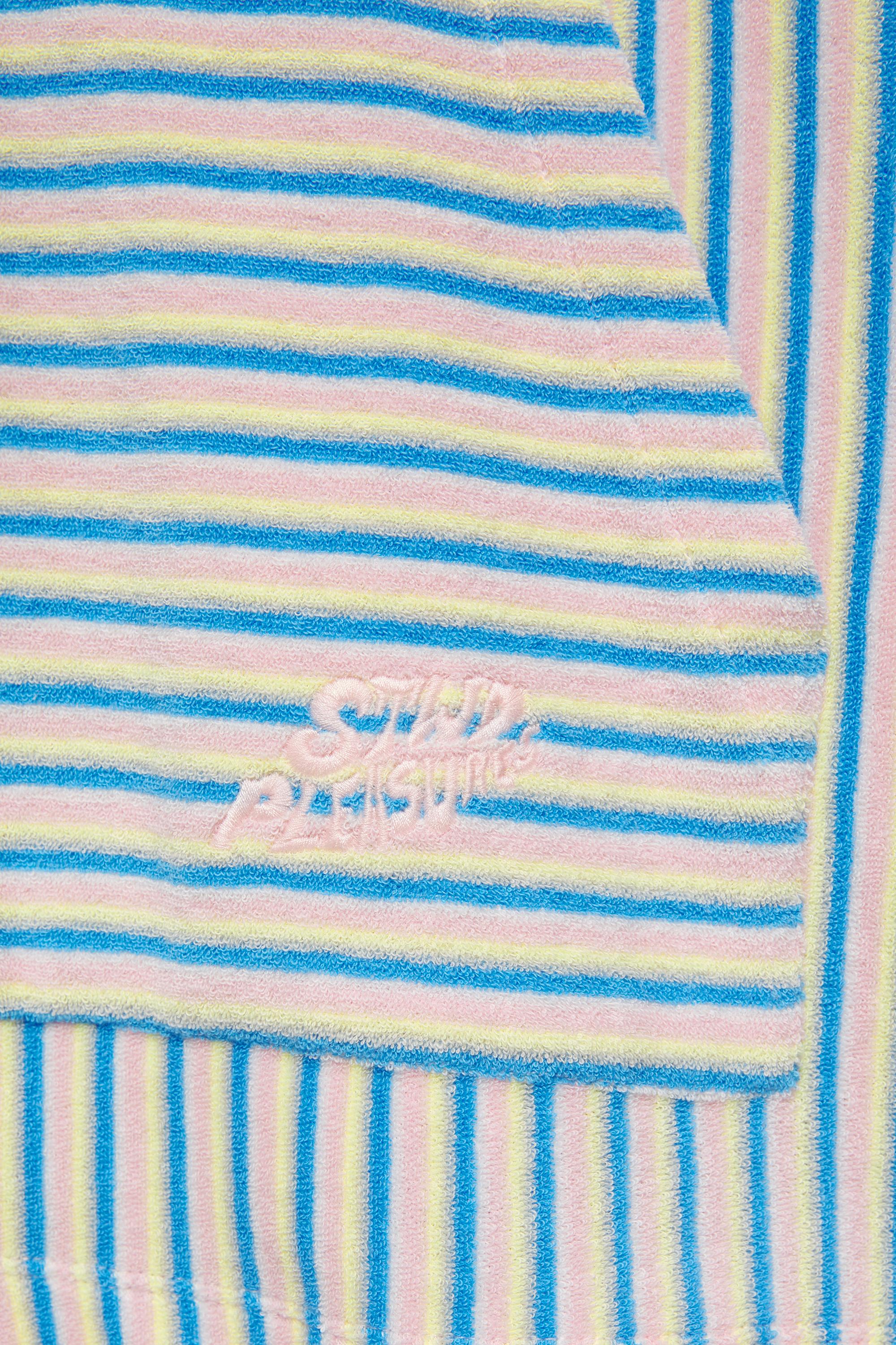 Pleasures x STWD towelling hoodie — Striped