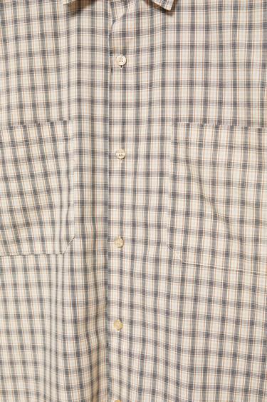 Long sleeve check shirt — Vanilla 9