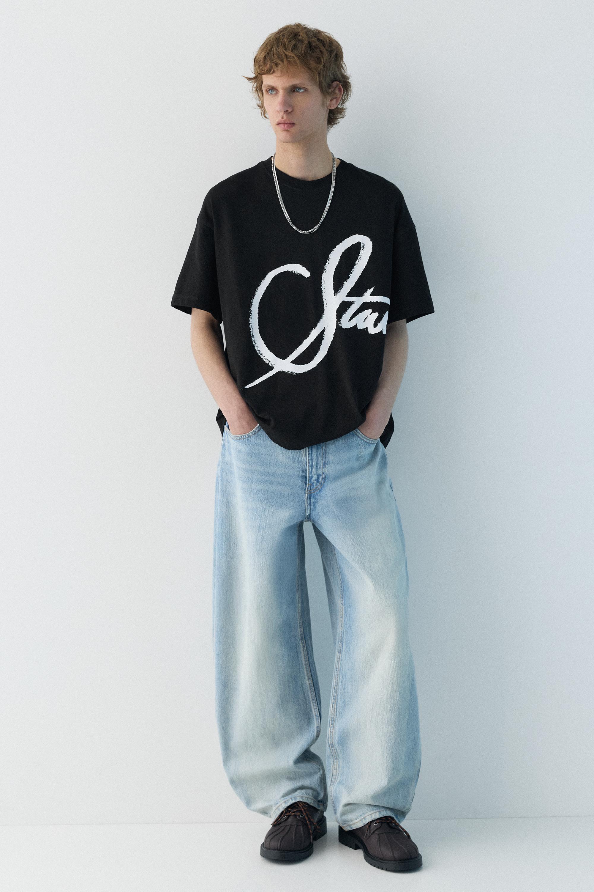 STWD graffiti T-shirt — Black