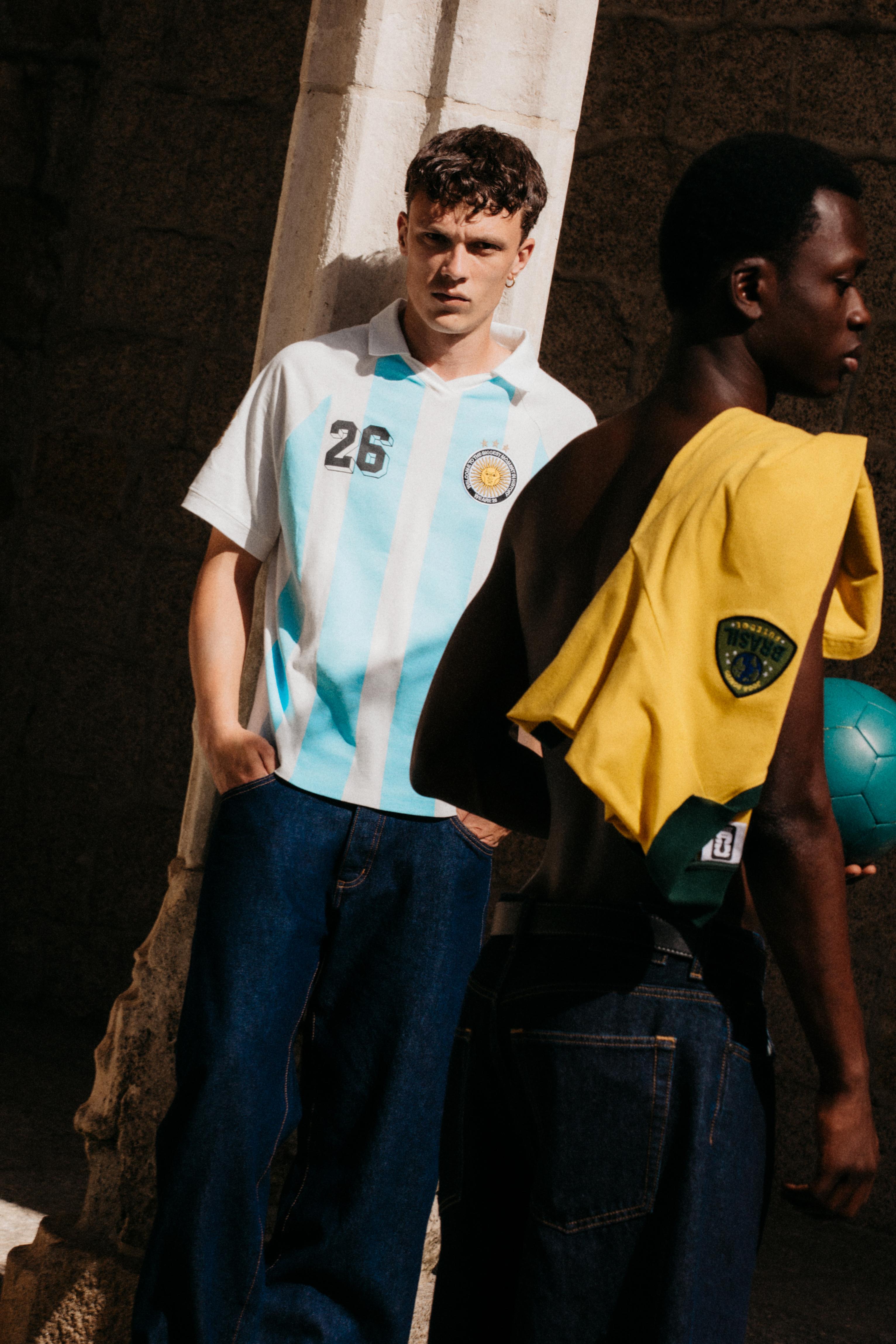 Argentina FIFA WORLD CUP 26™ polo shirt — Off white