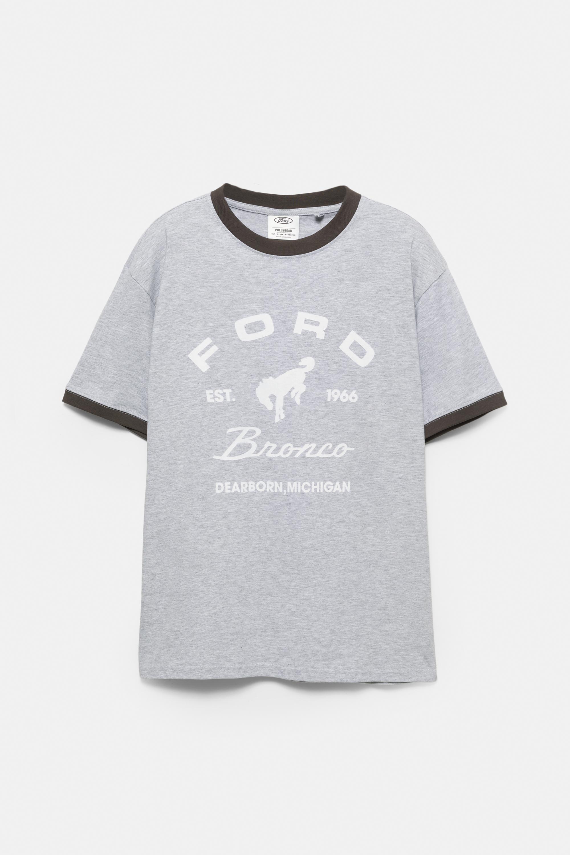 Ford Bronco T-shirt — Grey marl