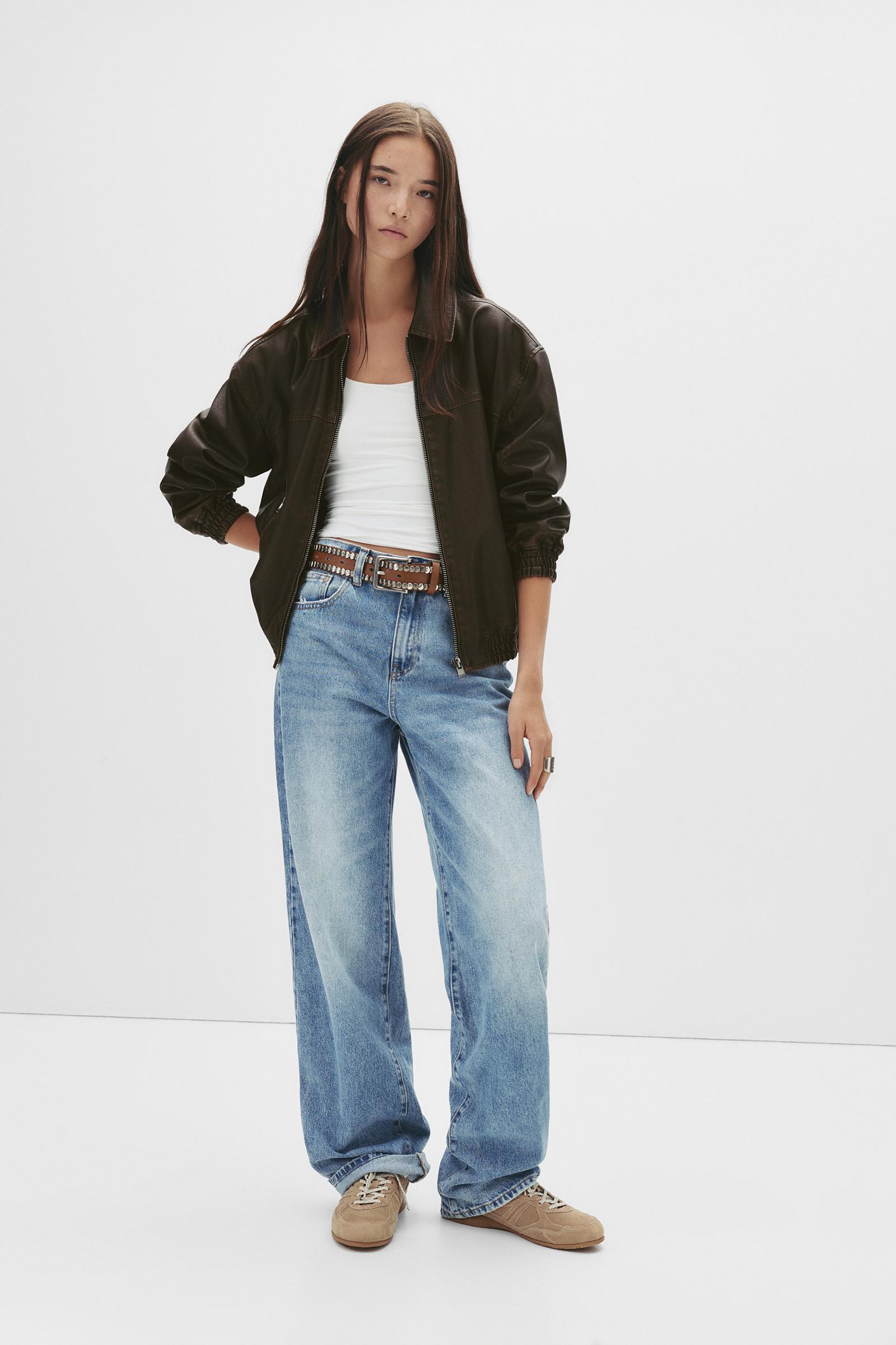 Suni Deri Baba Kesim Ceket - Görsel 108