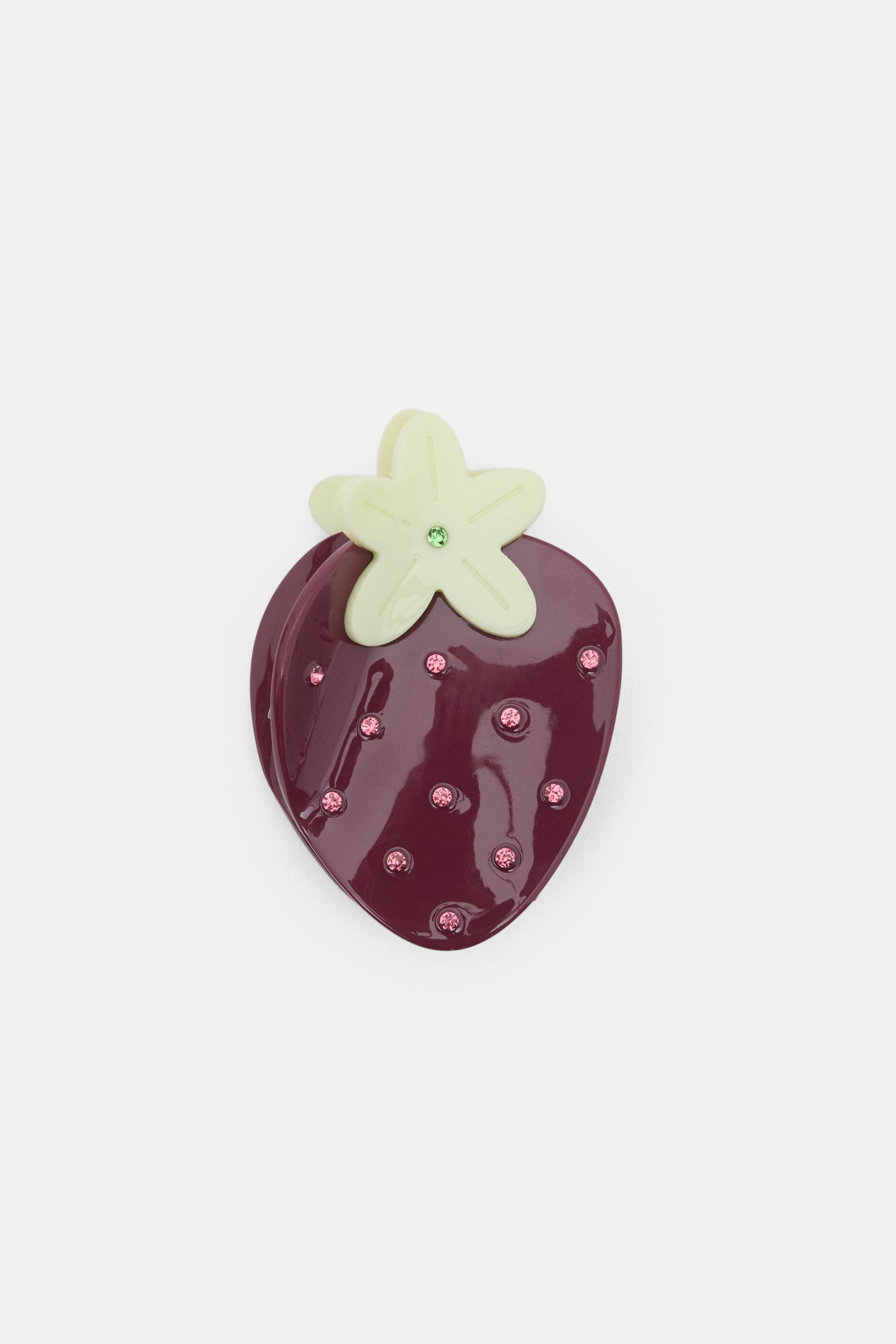 Fermacapelli Fragola Lucido
