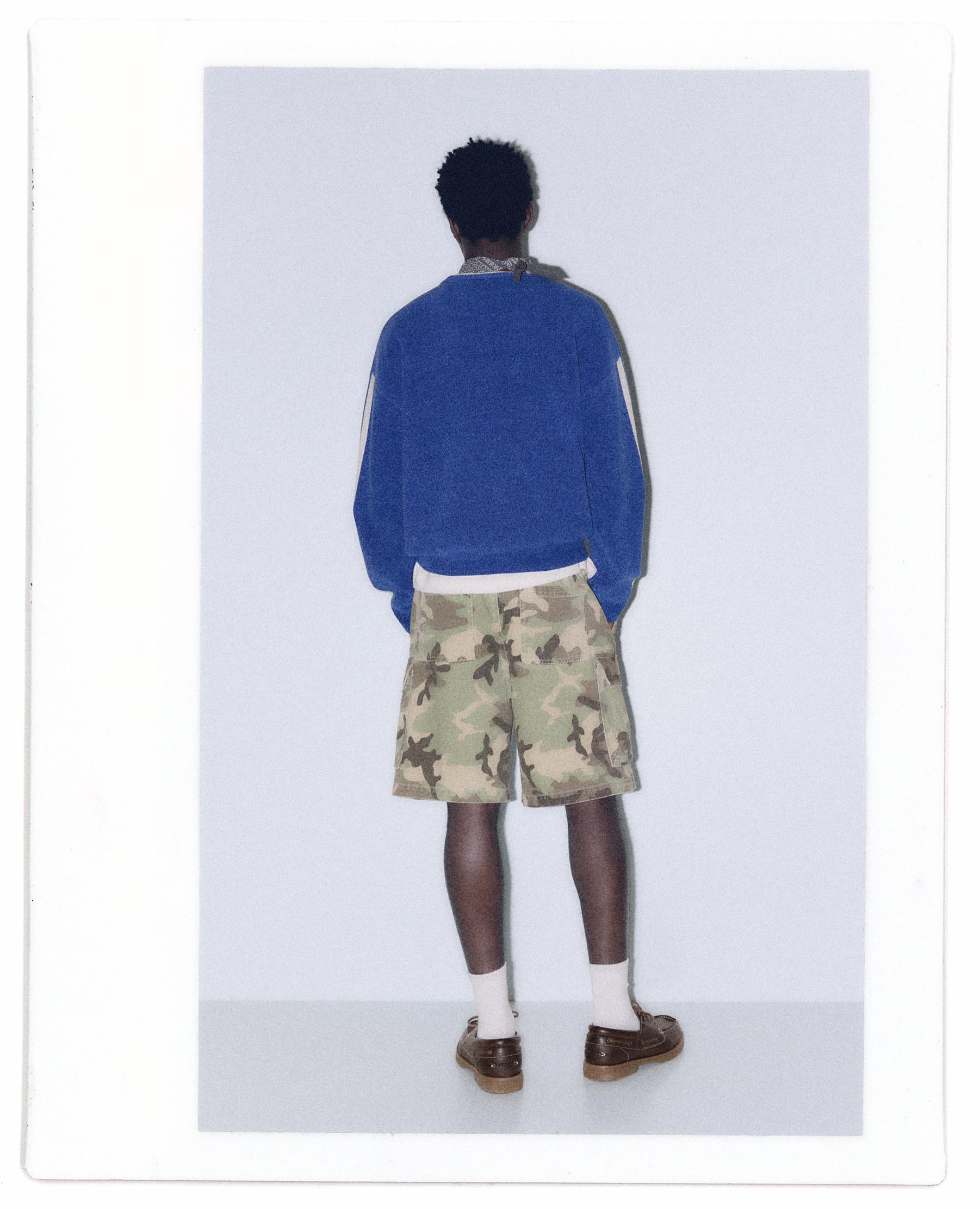 STWD graphic jumper — Blue