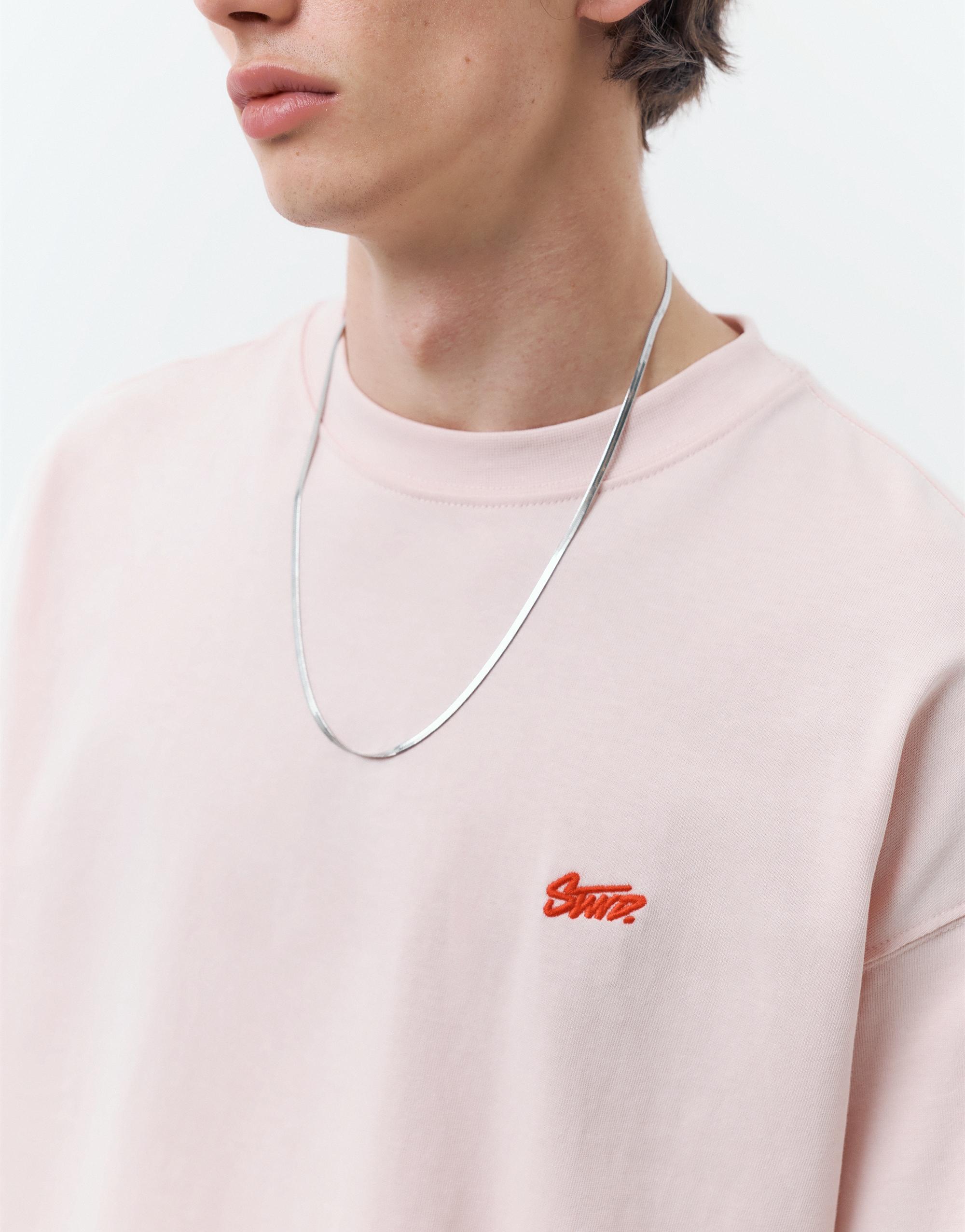 STWD logo boxy T-shirt — Pink