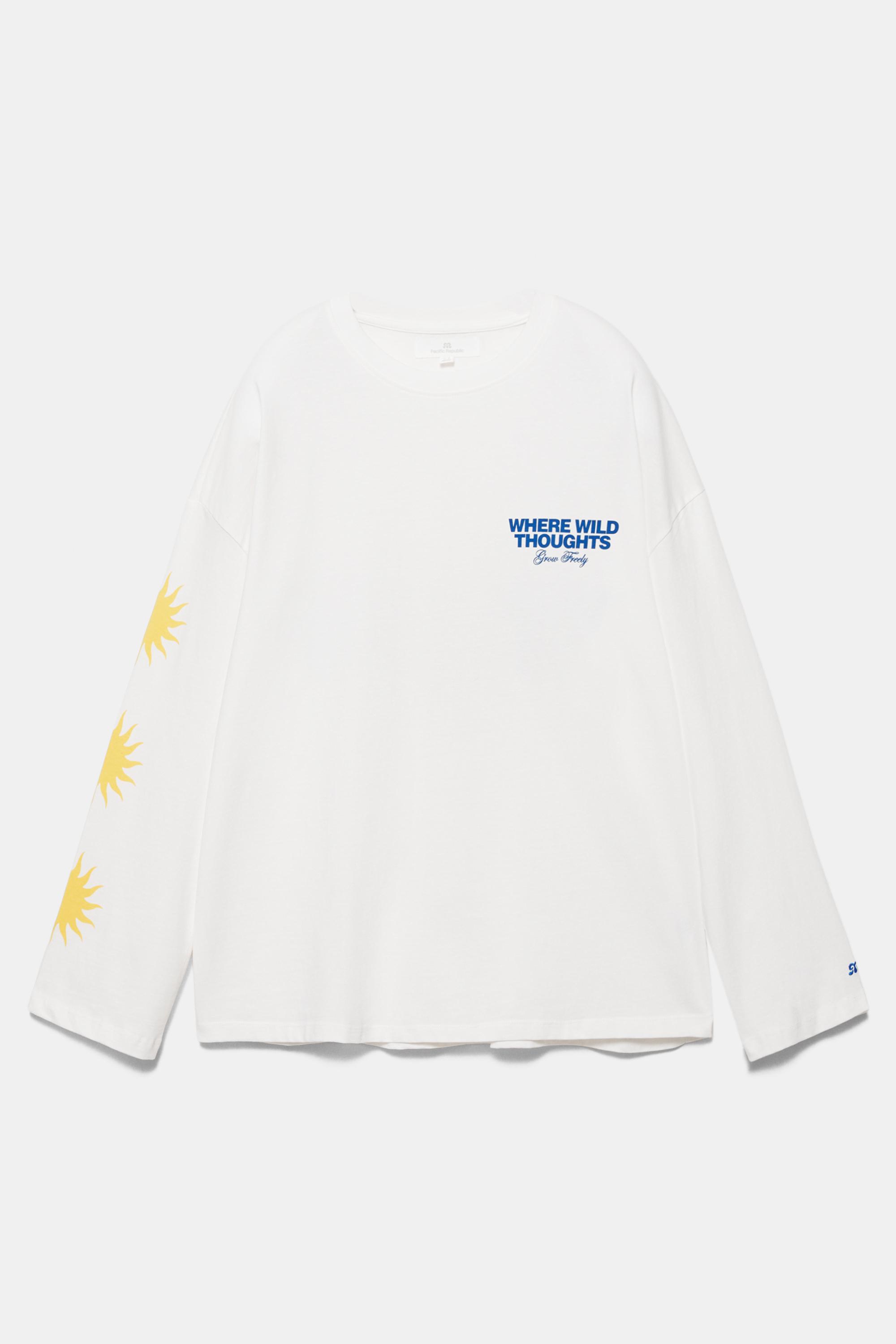 Güneş grafik baskılı t-shirt - Görsel 3