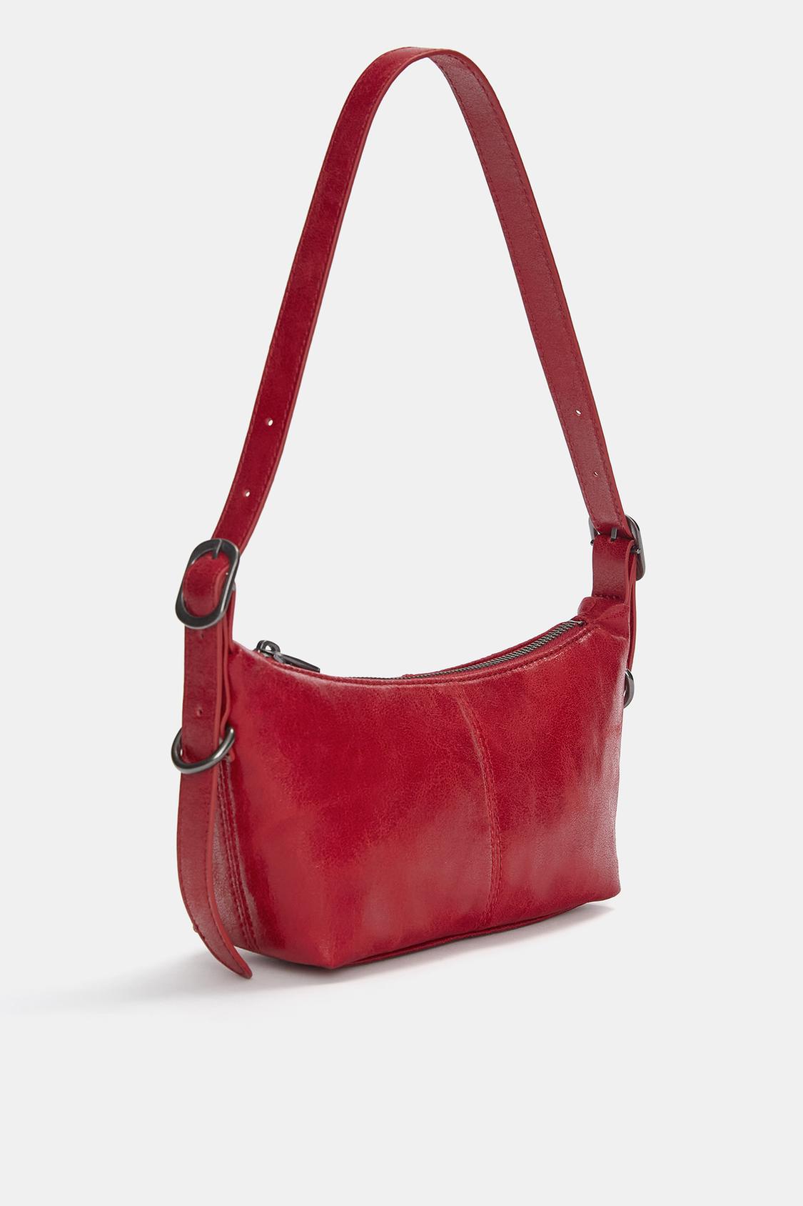 Shoulder bag with straps - pull&bear