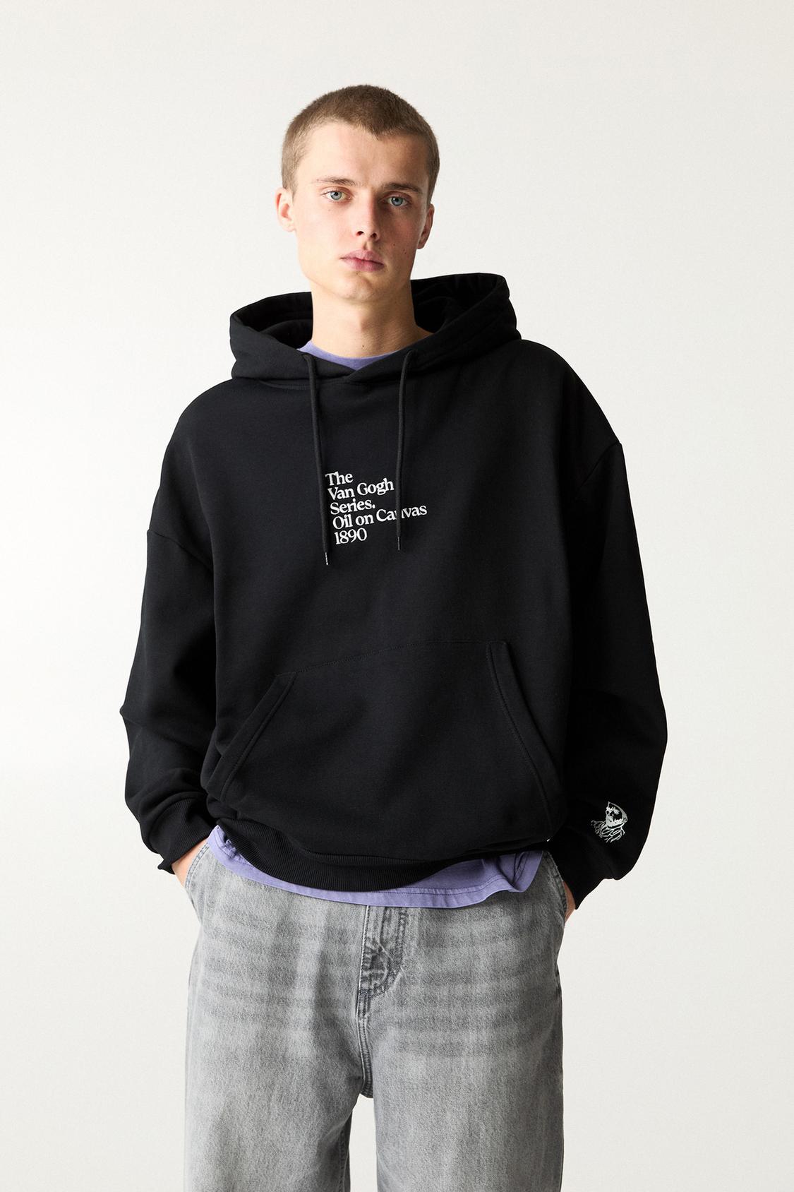 Stwd Pull Felpa Viola Pull And Bear Pull And Bear Felpe New Arrivals