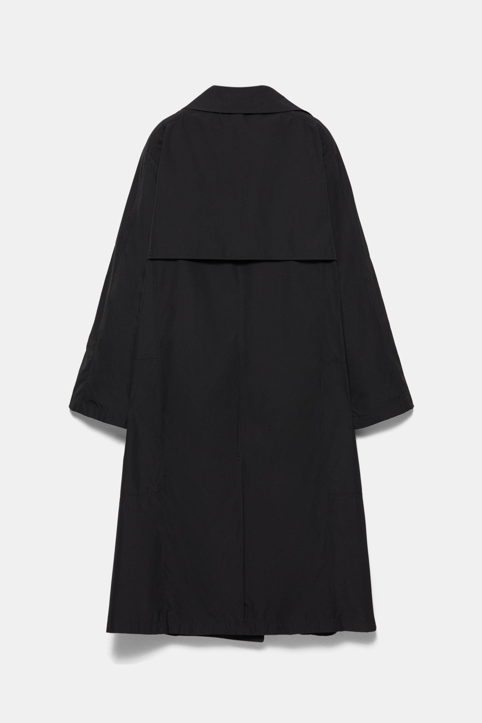 Oversize hafif trençkot - Görsel 3