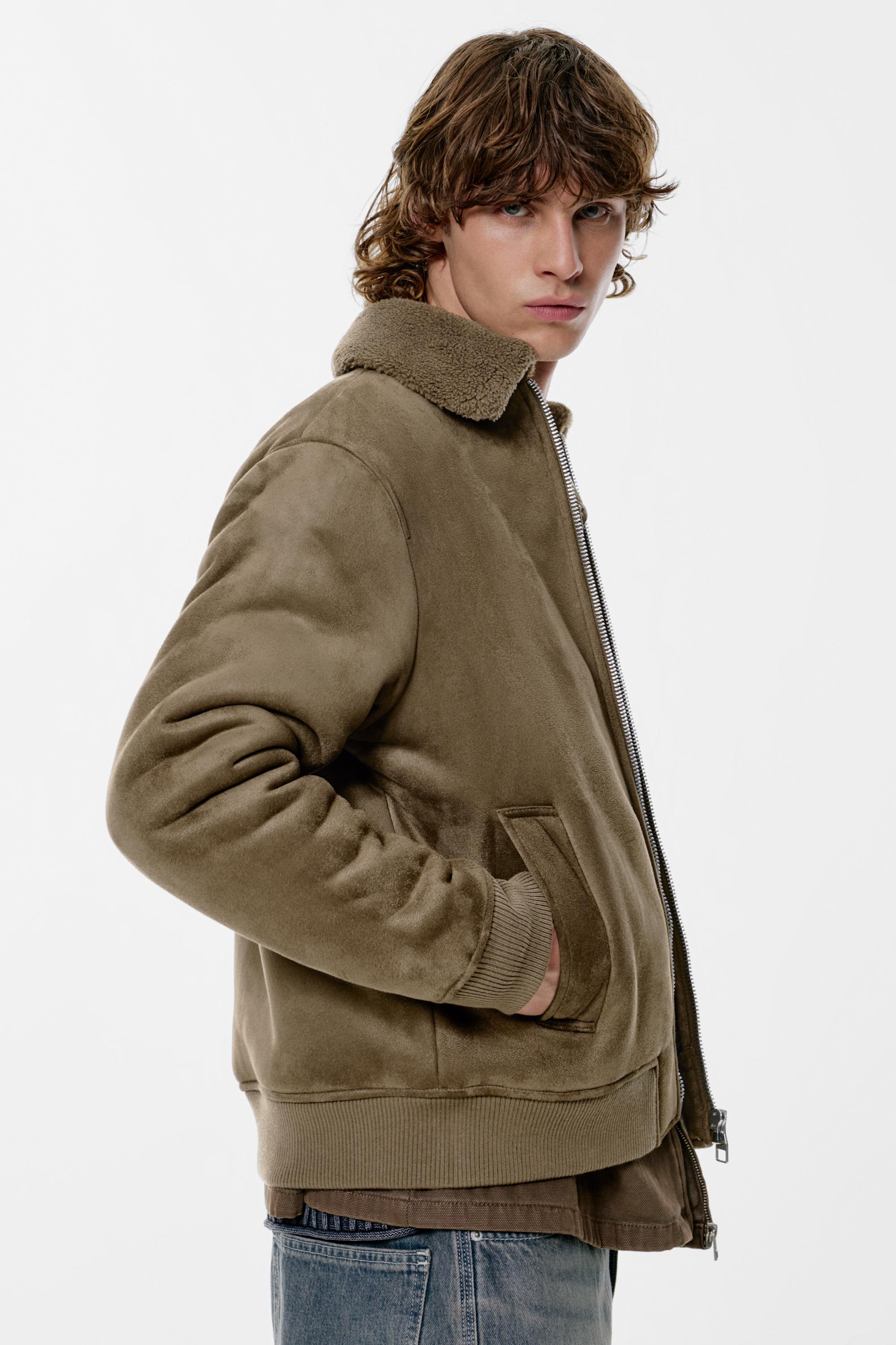 Combined double-faced jacket — Caramel