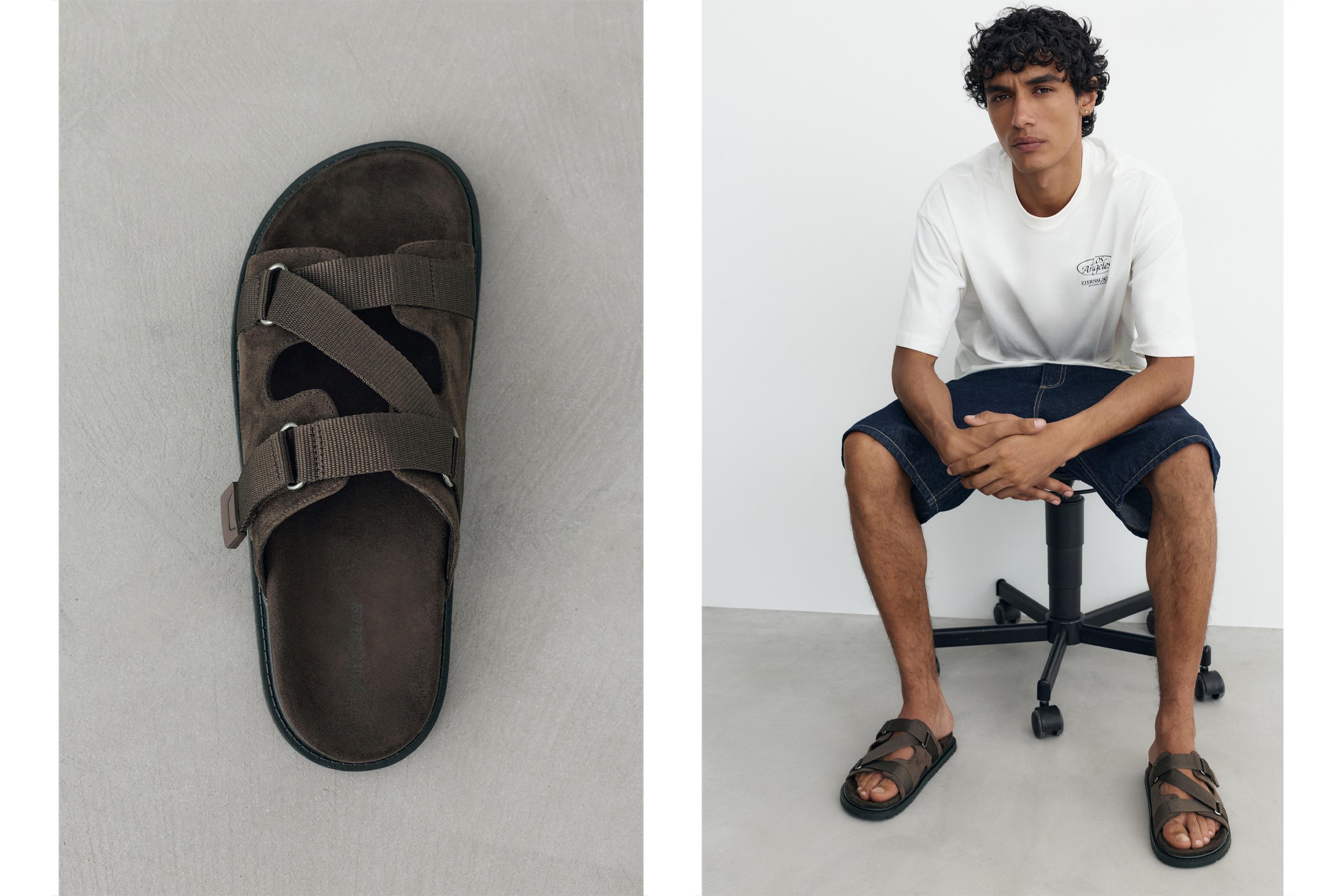 Technical sandals — Brown