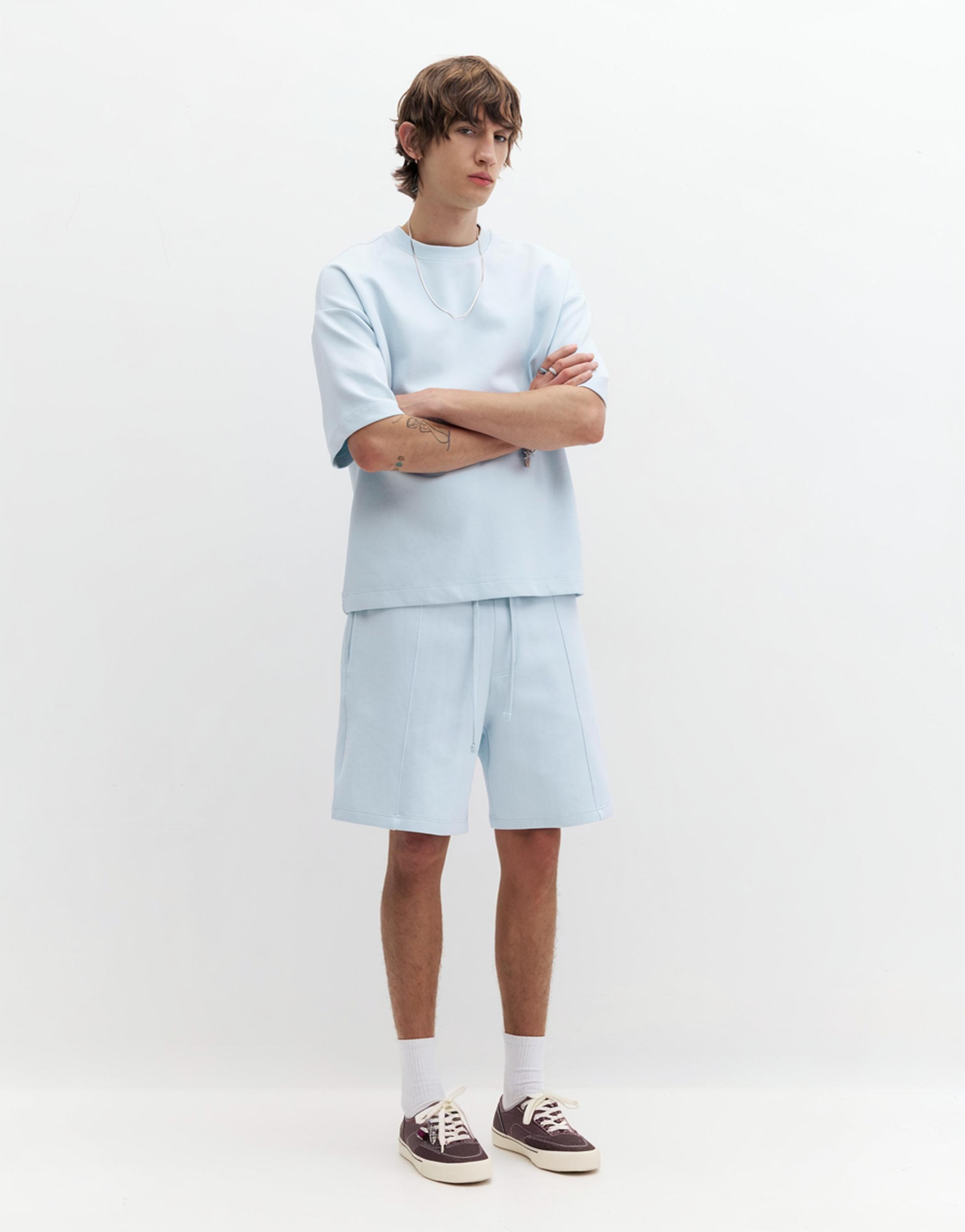 İnterlok jogger bermuda - Görsel 4