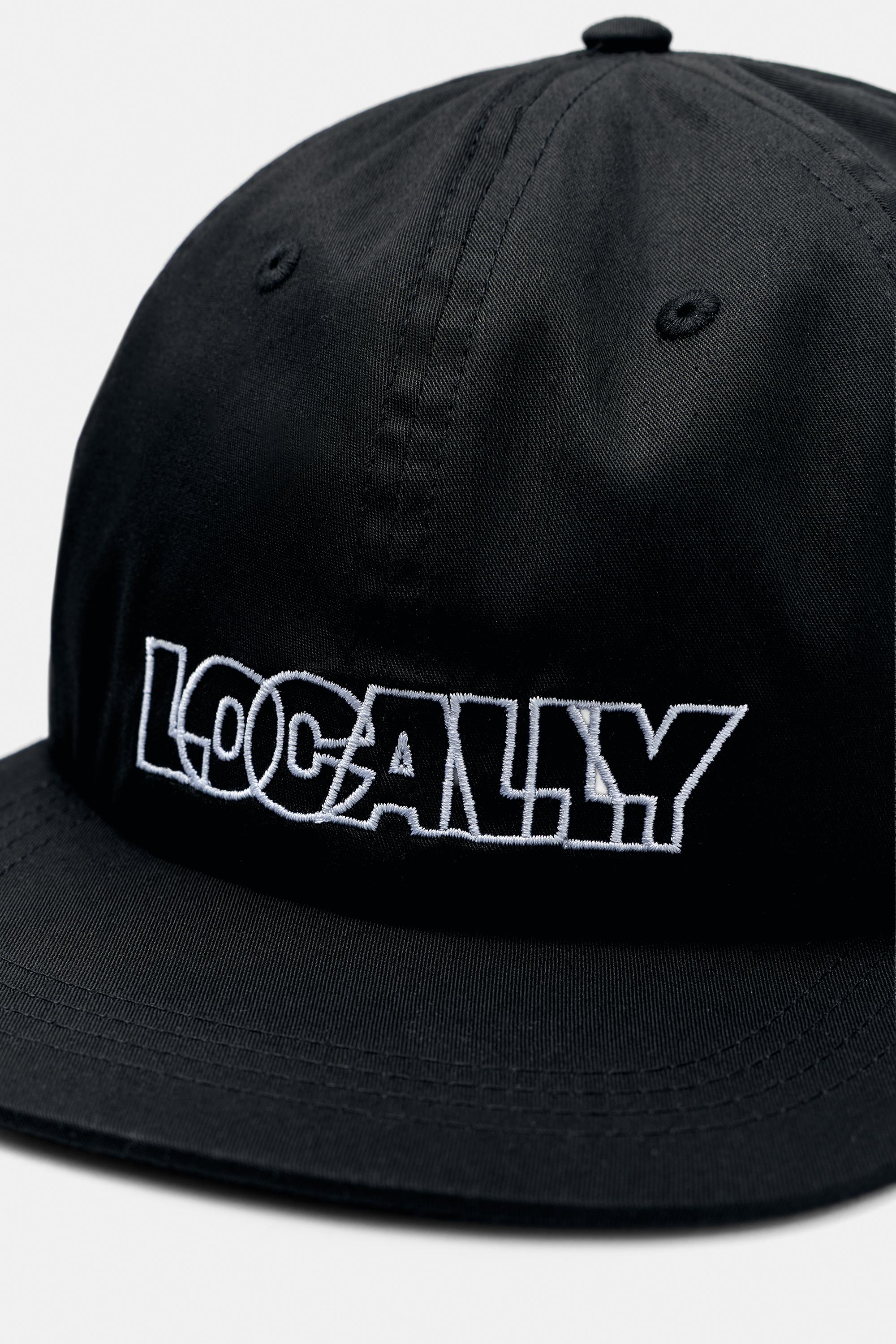 LOCALLY embroidered STWD cap — Black