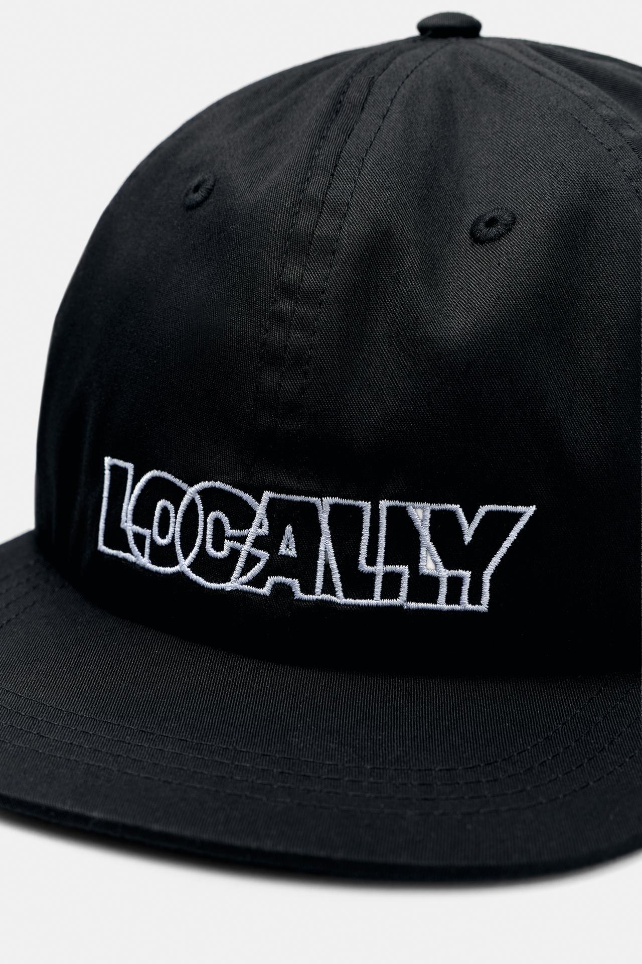 LOCALLY embroidered STWD cap — Black