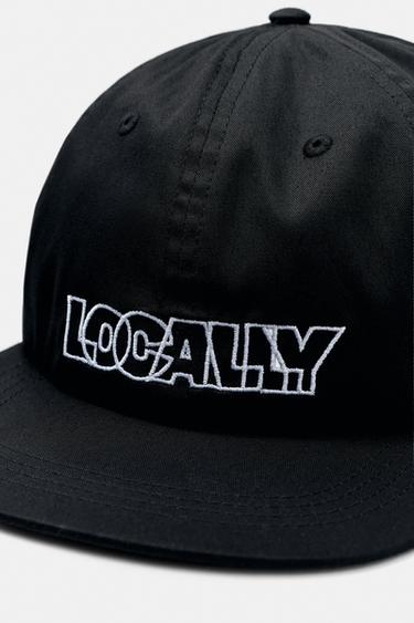 LOCALLY embroidered STWD cap — Black 3