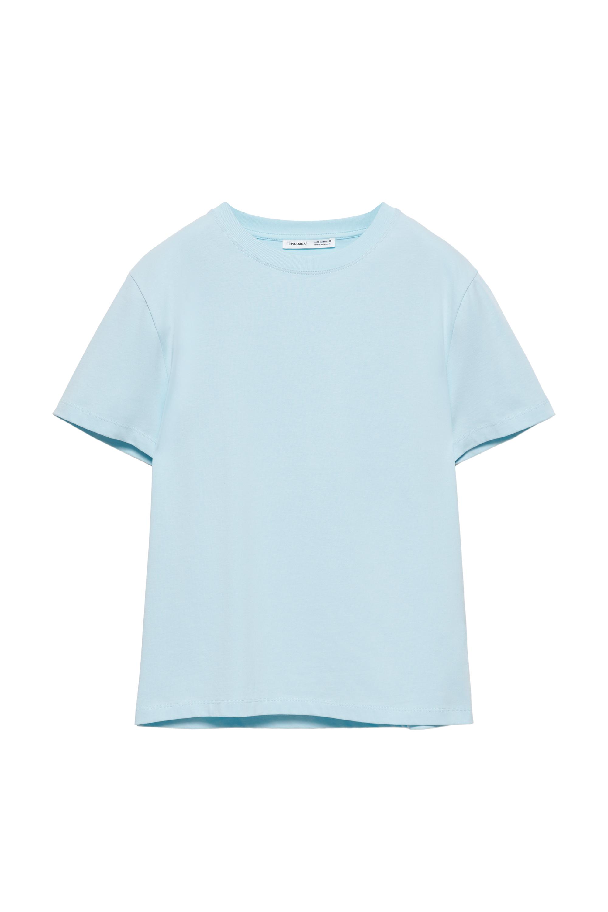 %100 pamuklu kısa kollu t-shirt