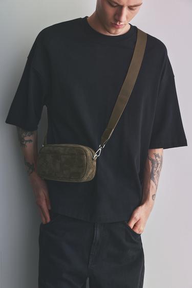 Leather crossbody bag — Brown 3