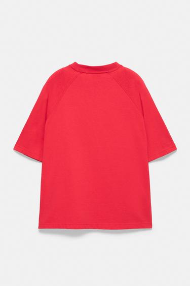 STWD raglan graphic T-shirt — Red 8