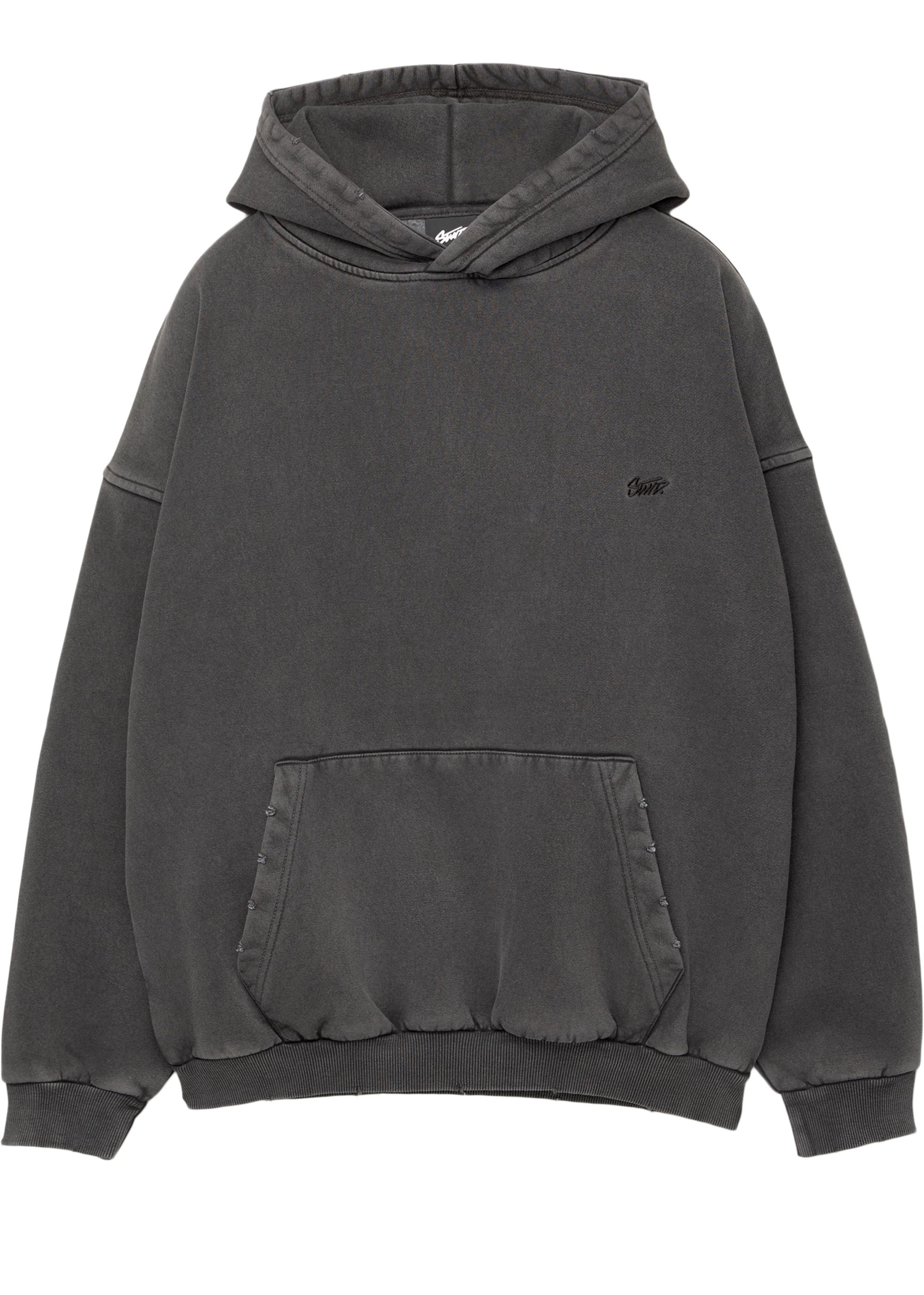 STWD Yıkanmış Kapüşonlu Sweatshirt - Görsel 5