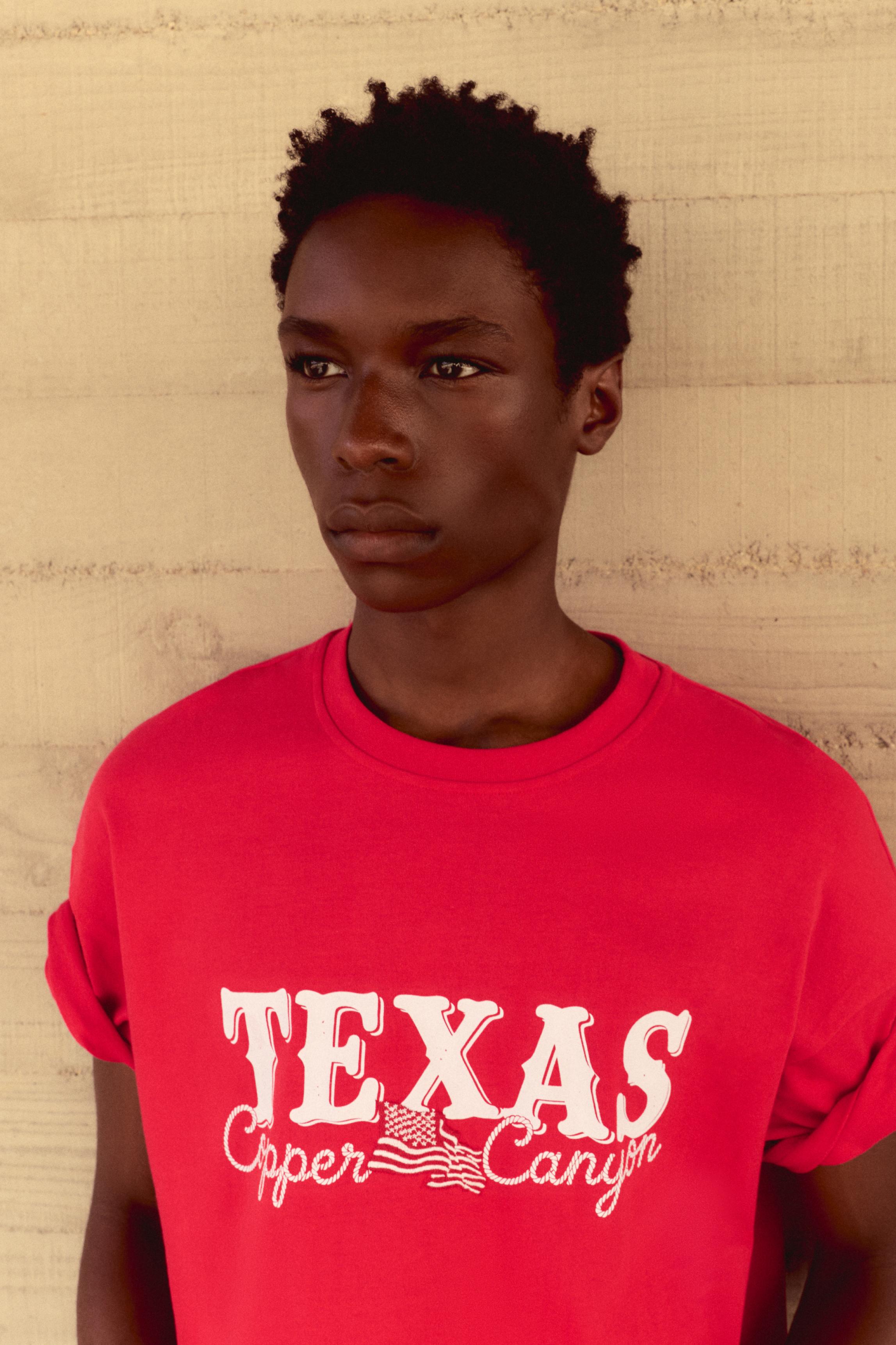 Texas T-shirt — Red