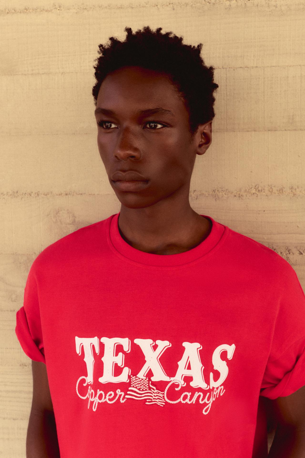Texas T-shirt — Red