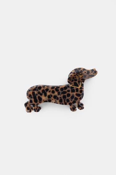Dog hair clip — Brown 1