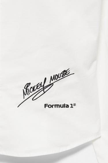 Disney x F1 darted white shirt — White 4