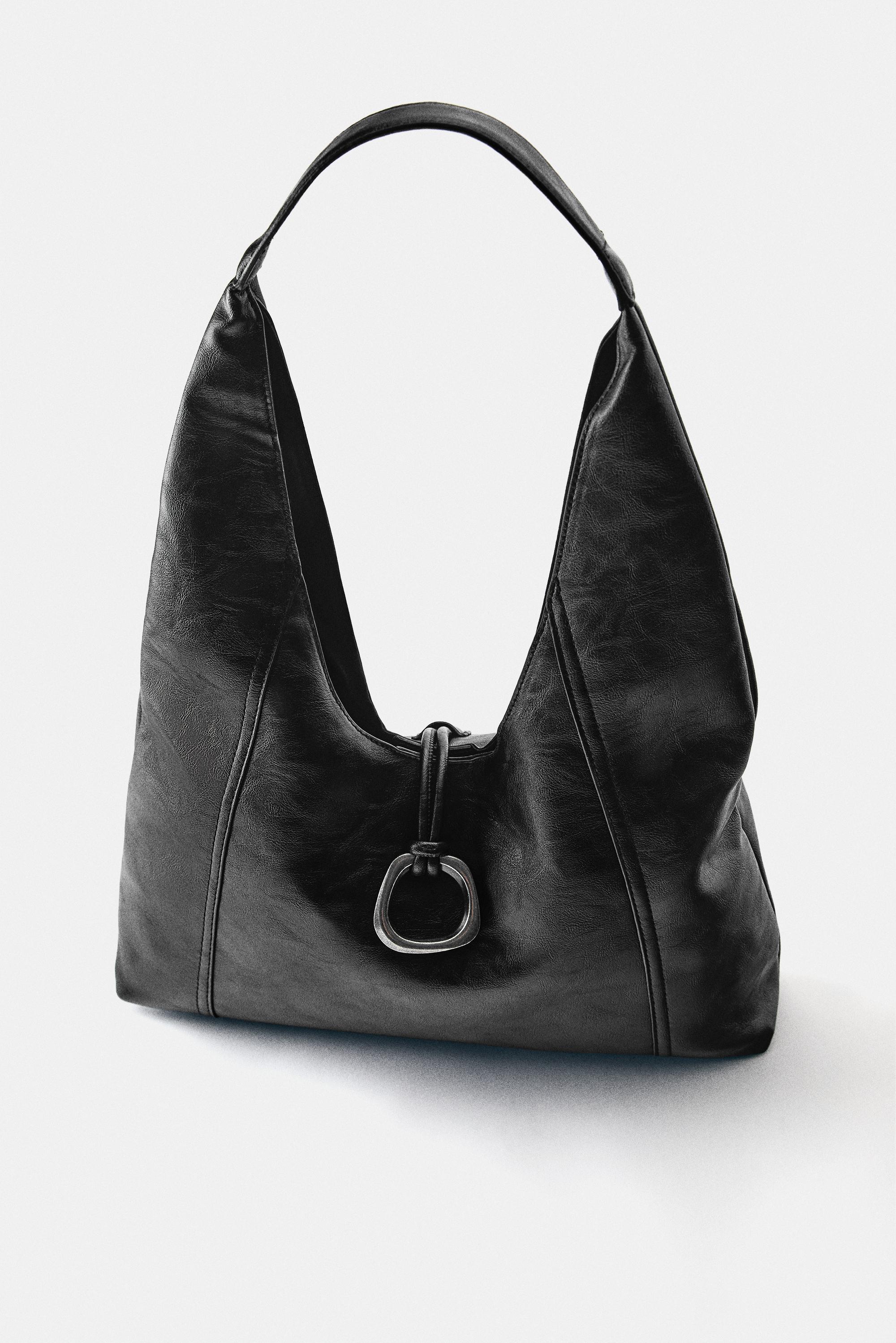 Ring tote bag — Black