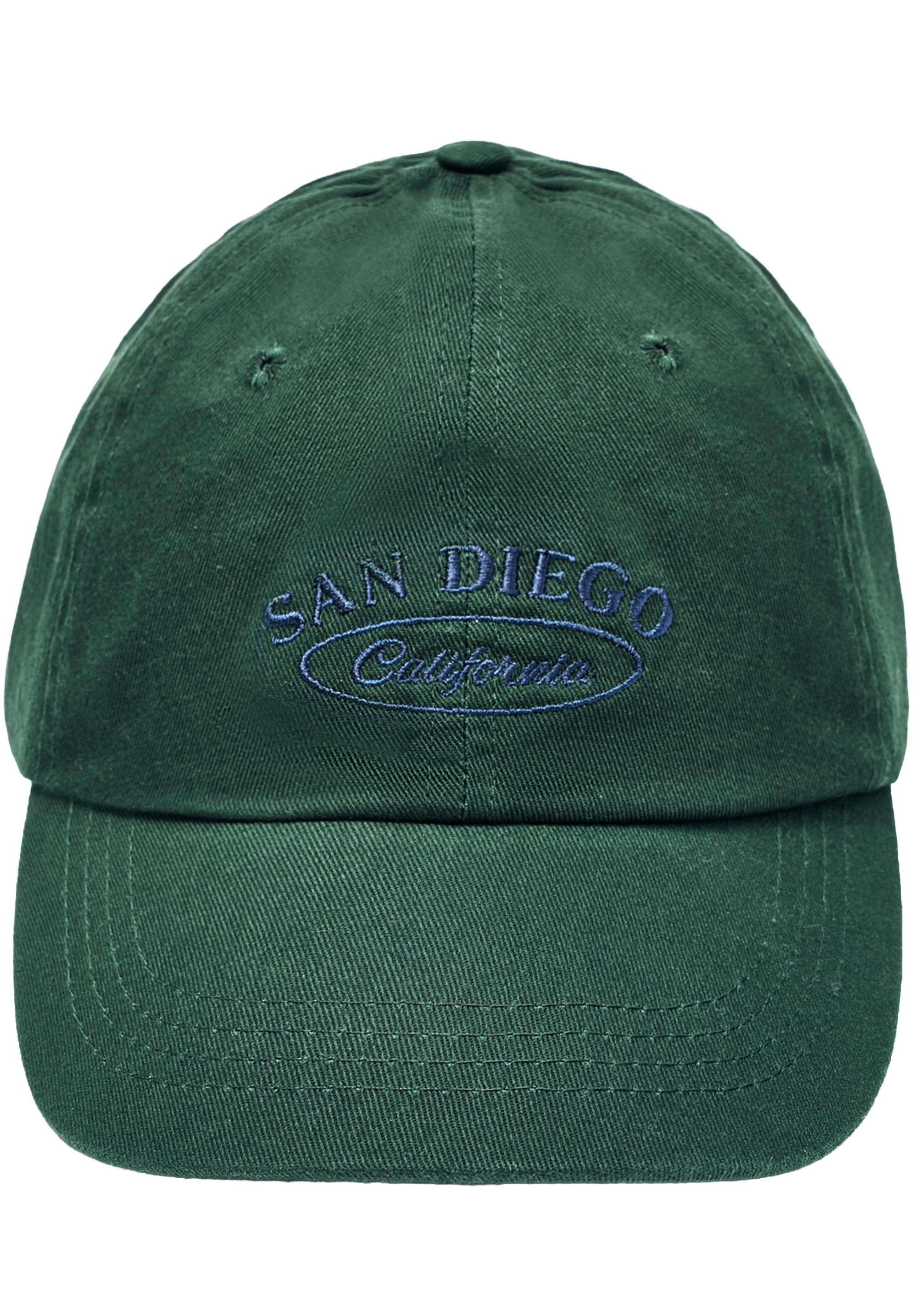 San Diego embroidered cap — Green