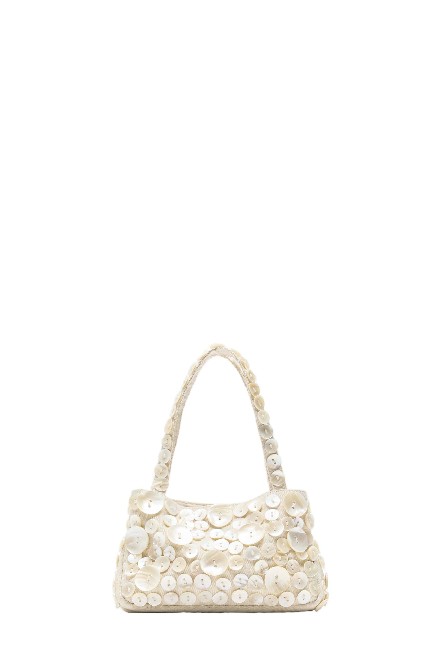 Düğmeli omuz çantası - Görsel 10