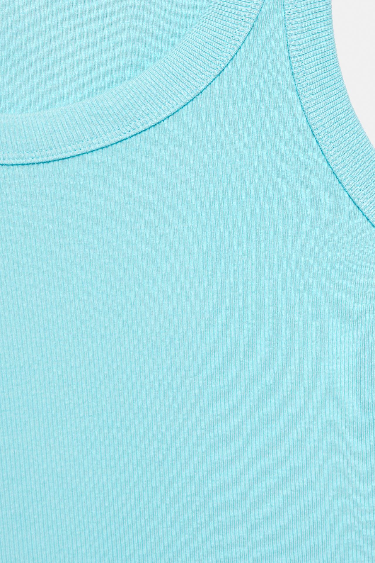 Basic tank top — Pale blue