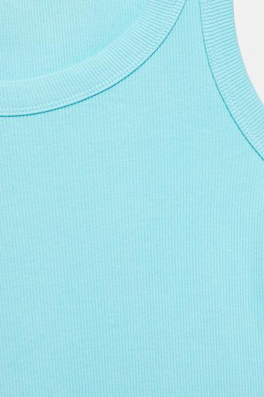 Basic tank top — Pale blue 8