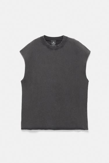 Acid wash tank top — Black 7
