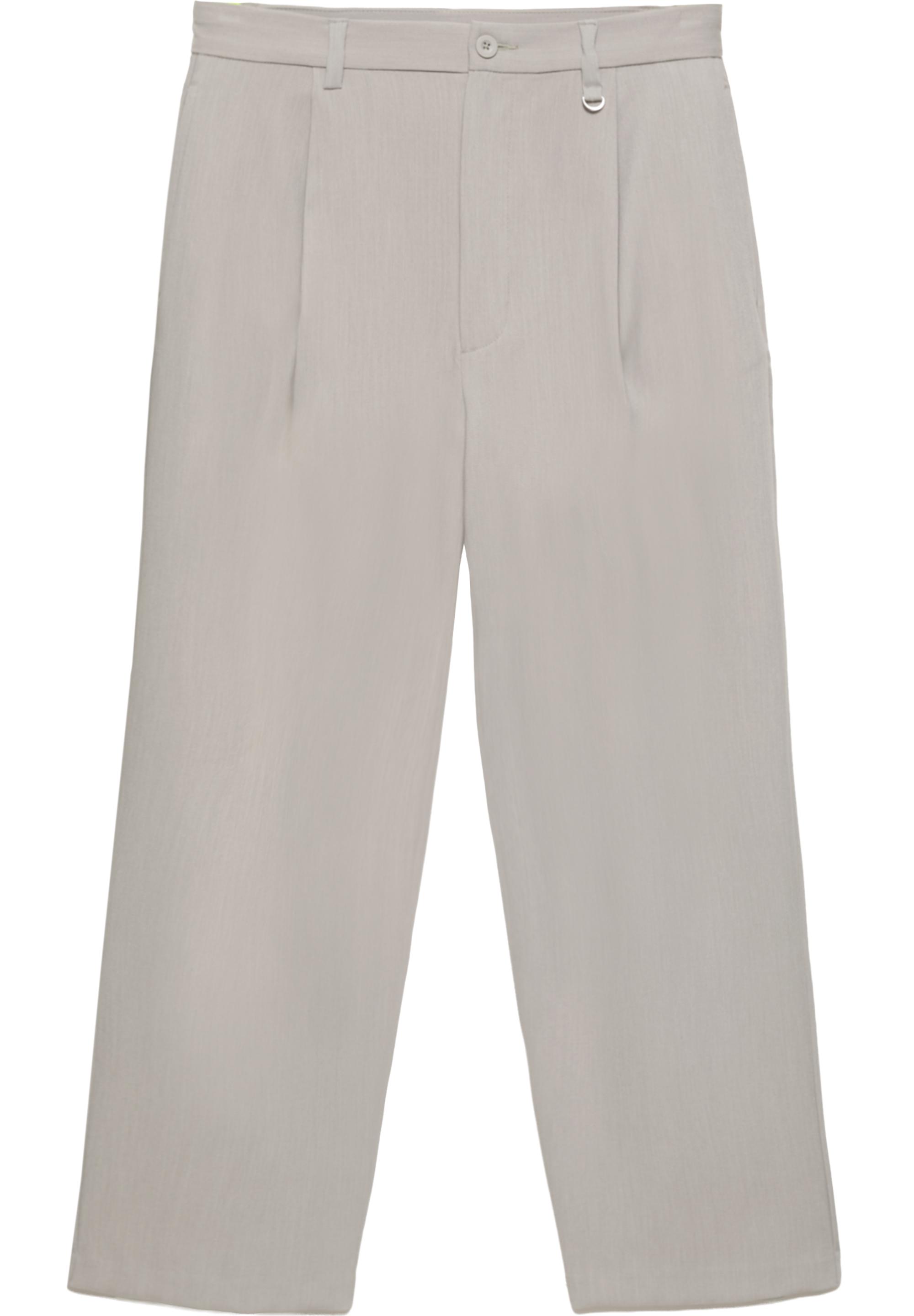 Tailored darted trousers — Stone