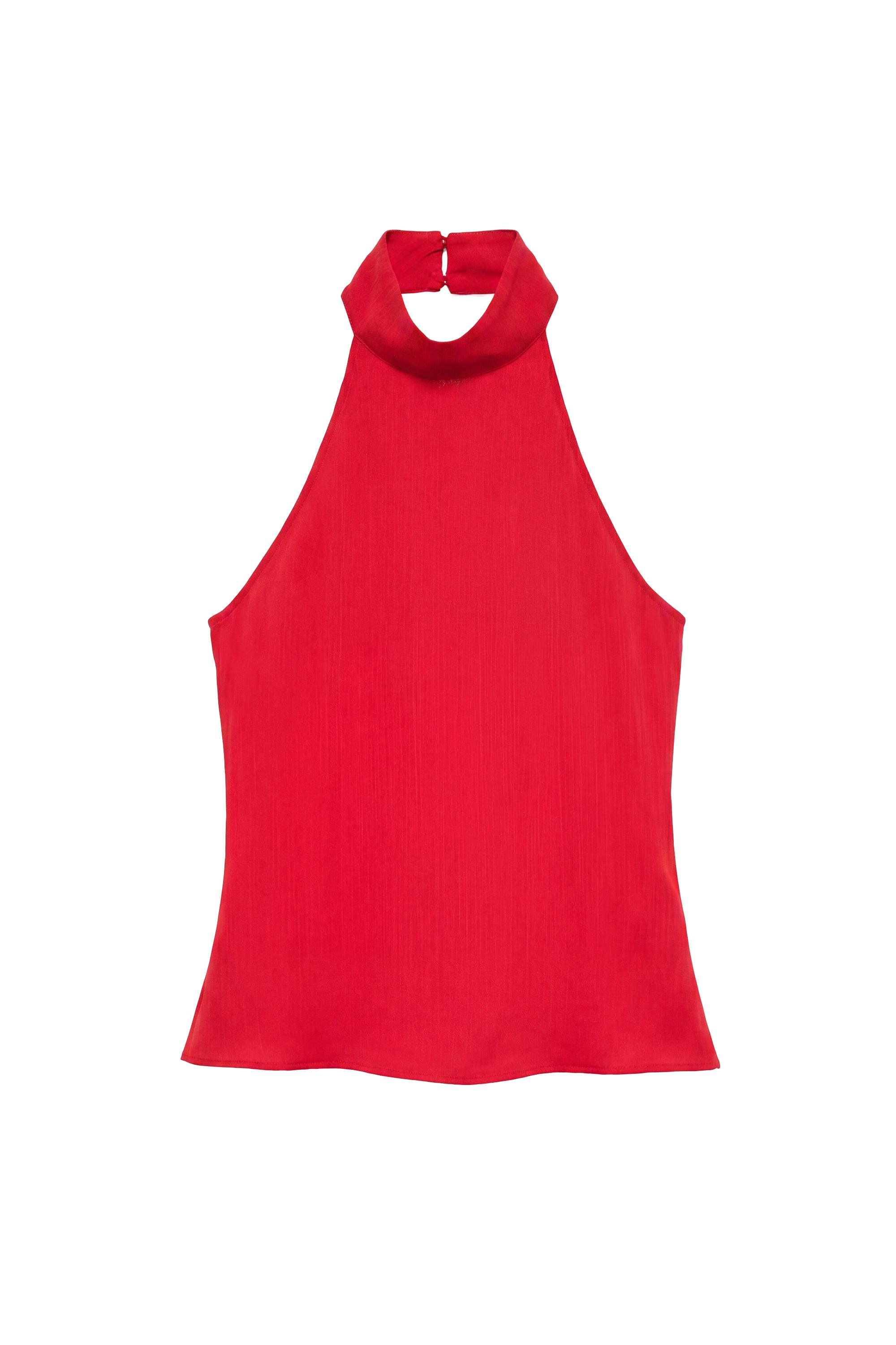 Top halter fluido