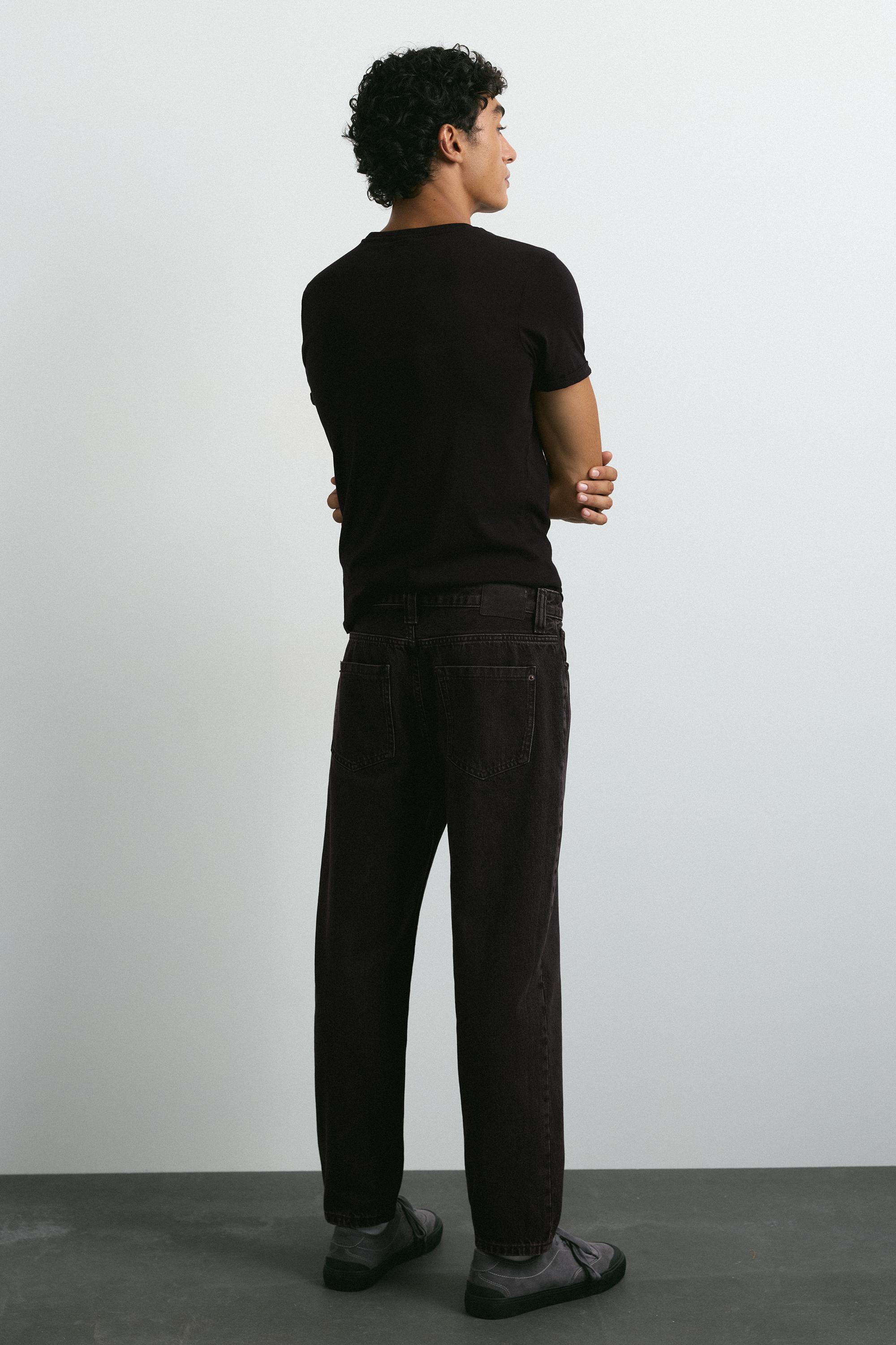 Standard jeans — Faded black