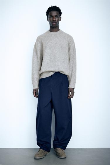 Basic round neck jumper — Grey marl 5