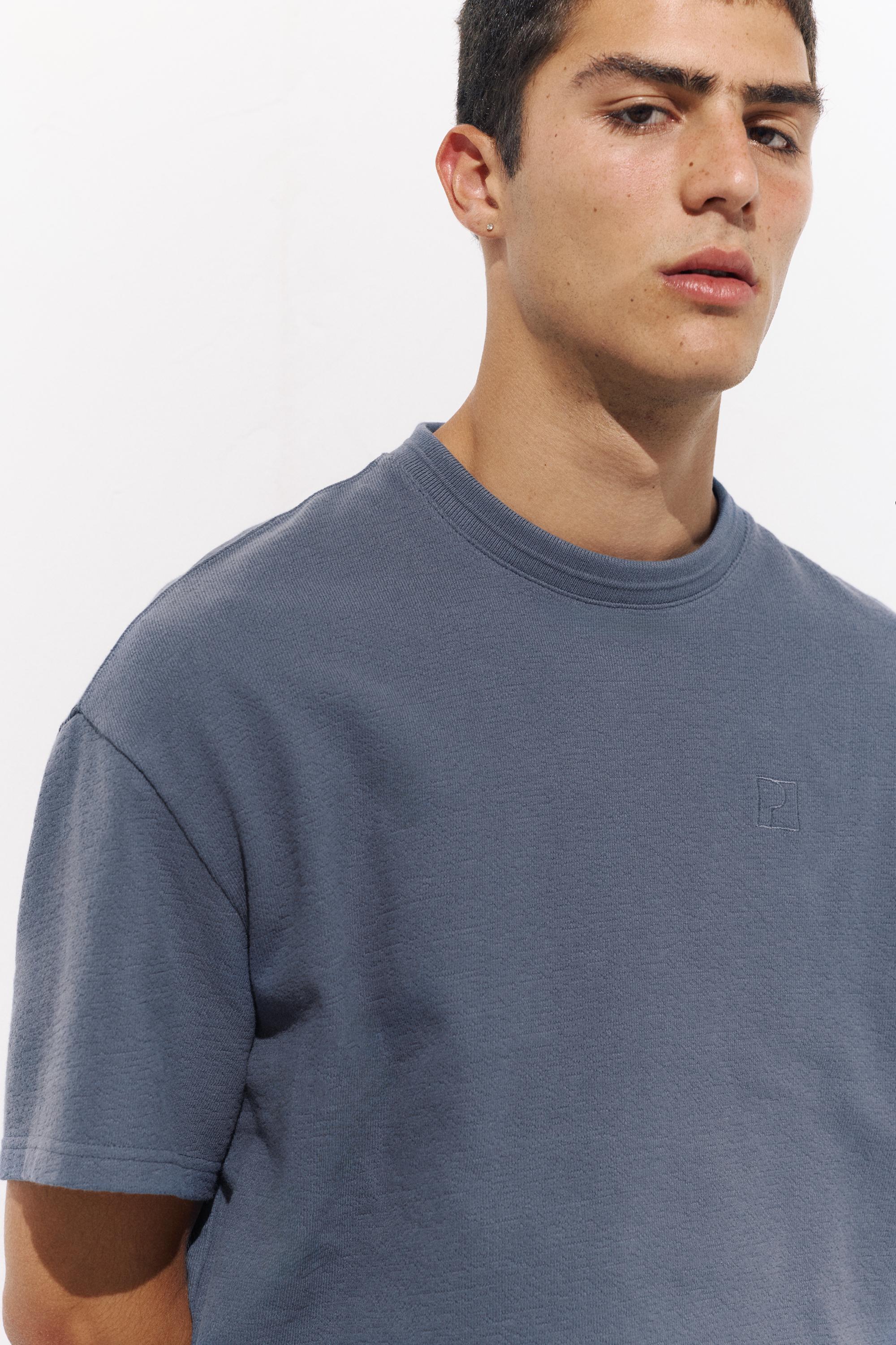 Kısa kollu logolu sweatshirt - Görsel 8