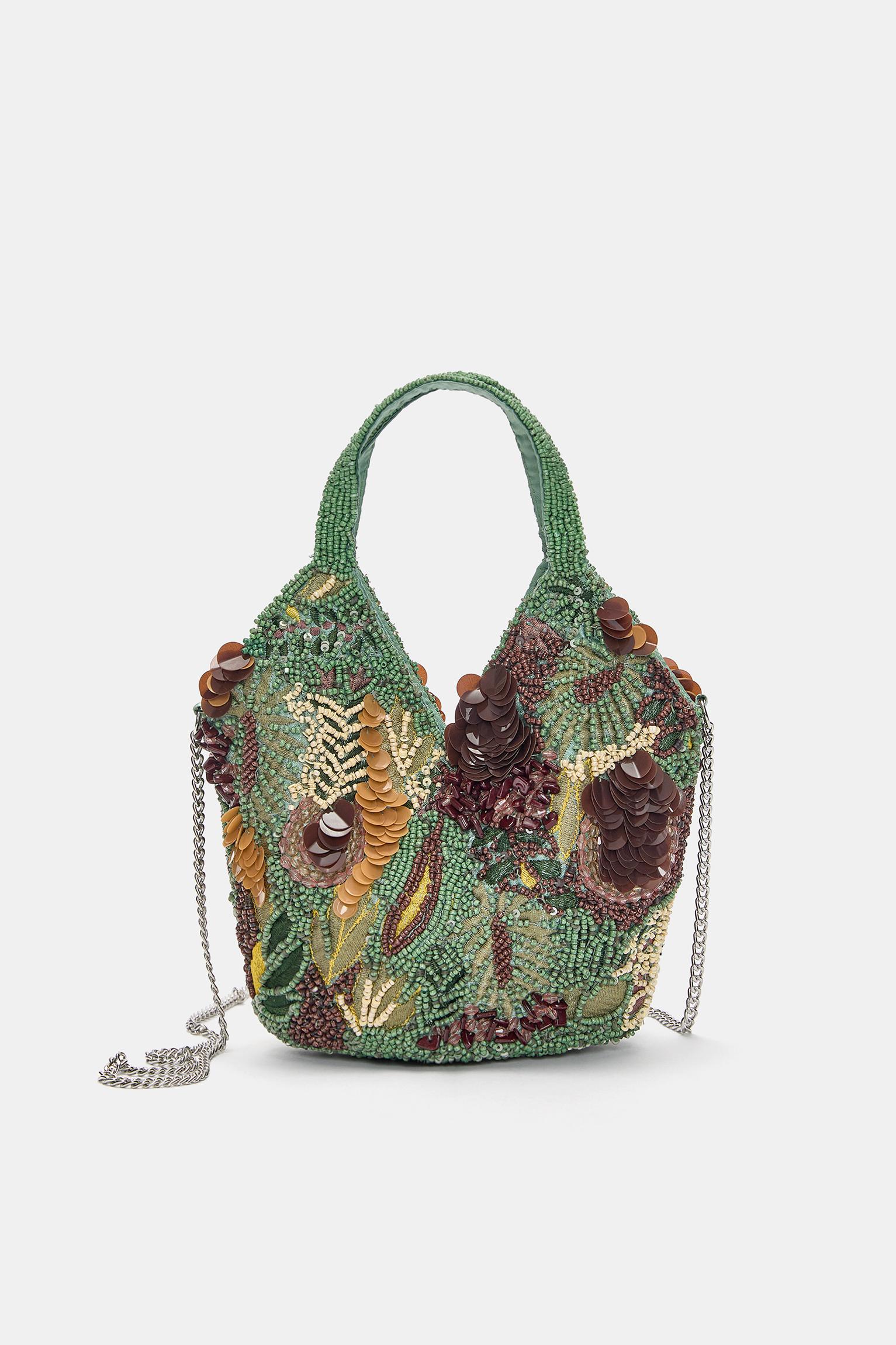 Handtasche Mit Perlen