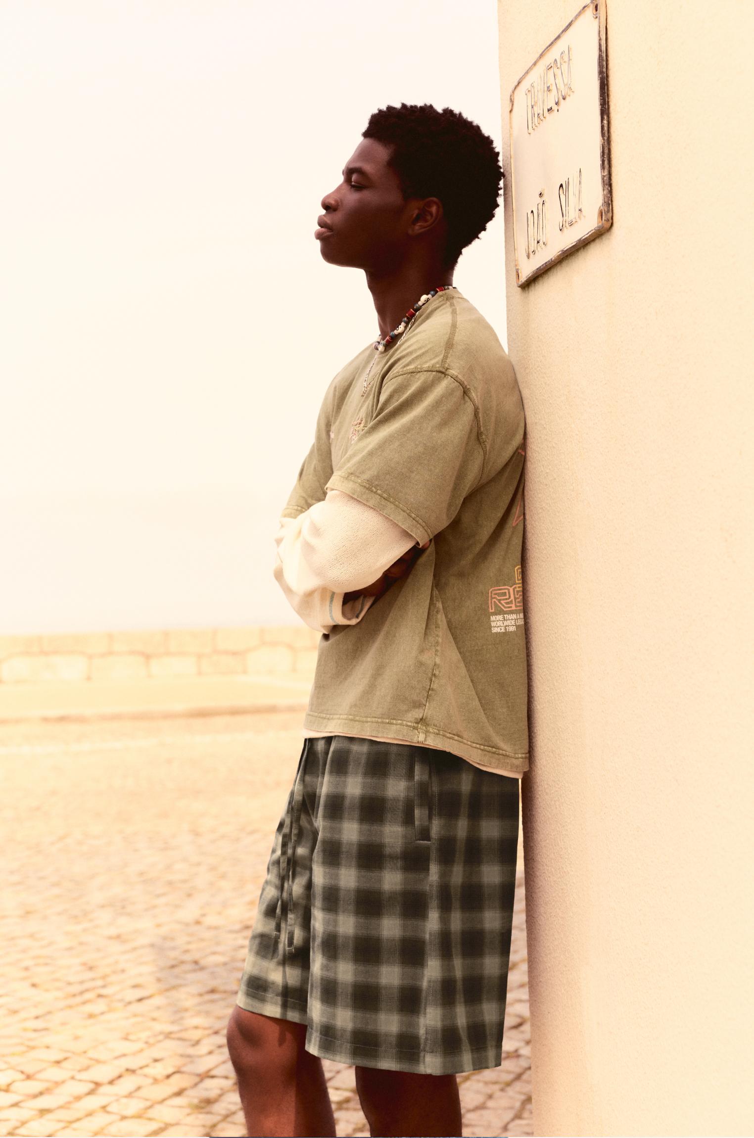 Bermuda Jogger A Quadri