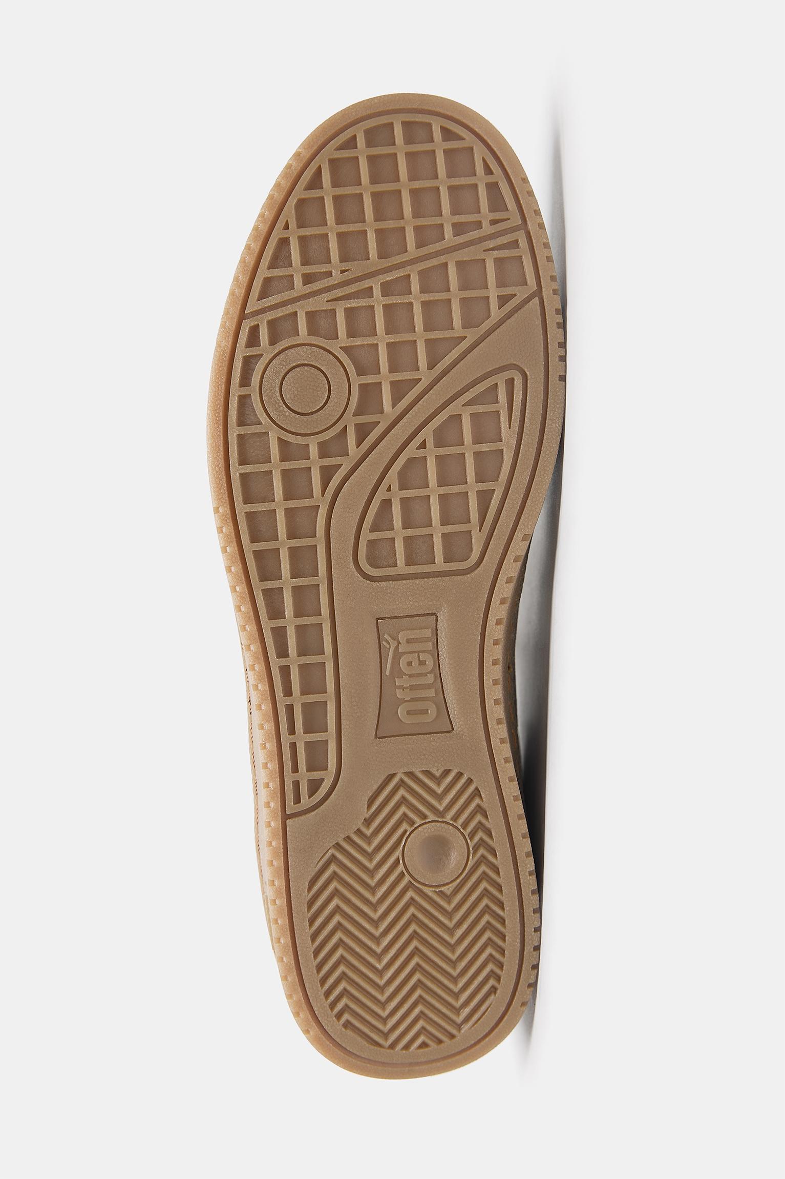 Retro textured trainers — Brown