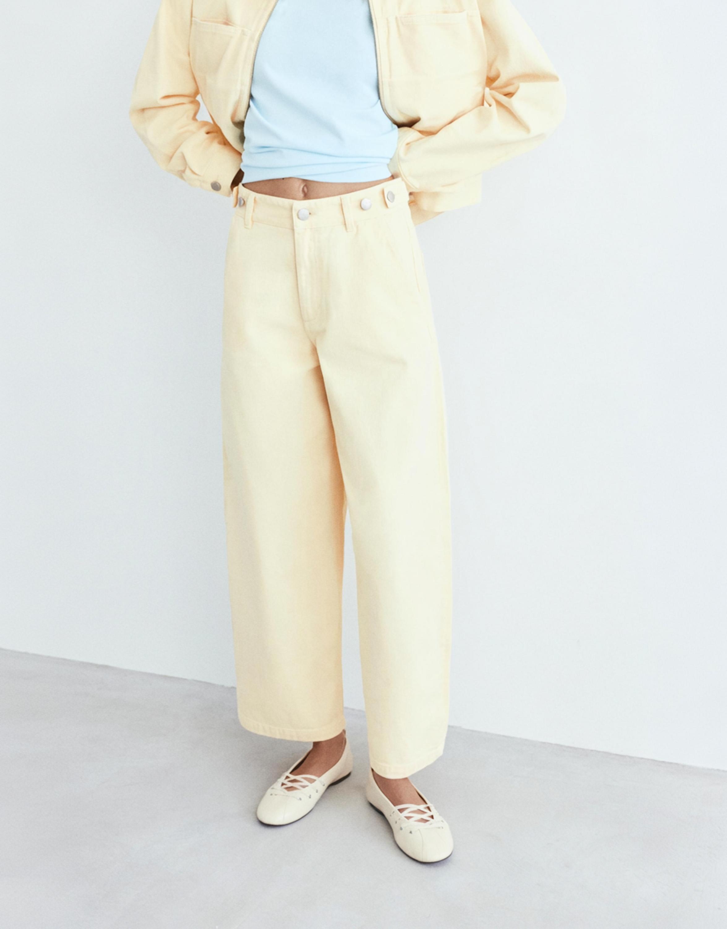 Beli ayarlanabilir balon jean - Görsel 2