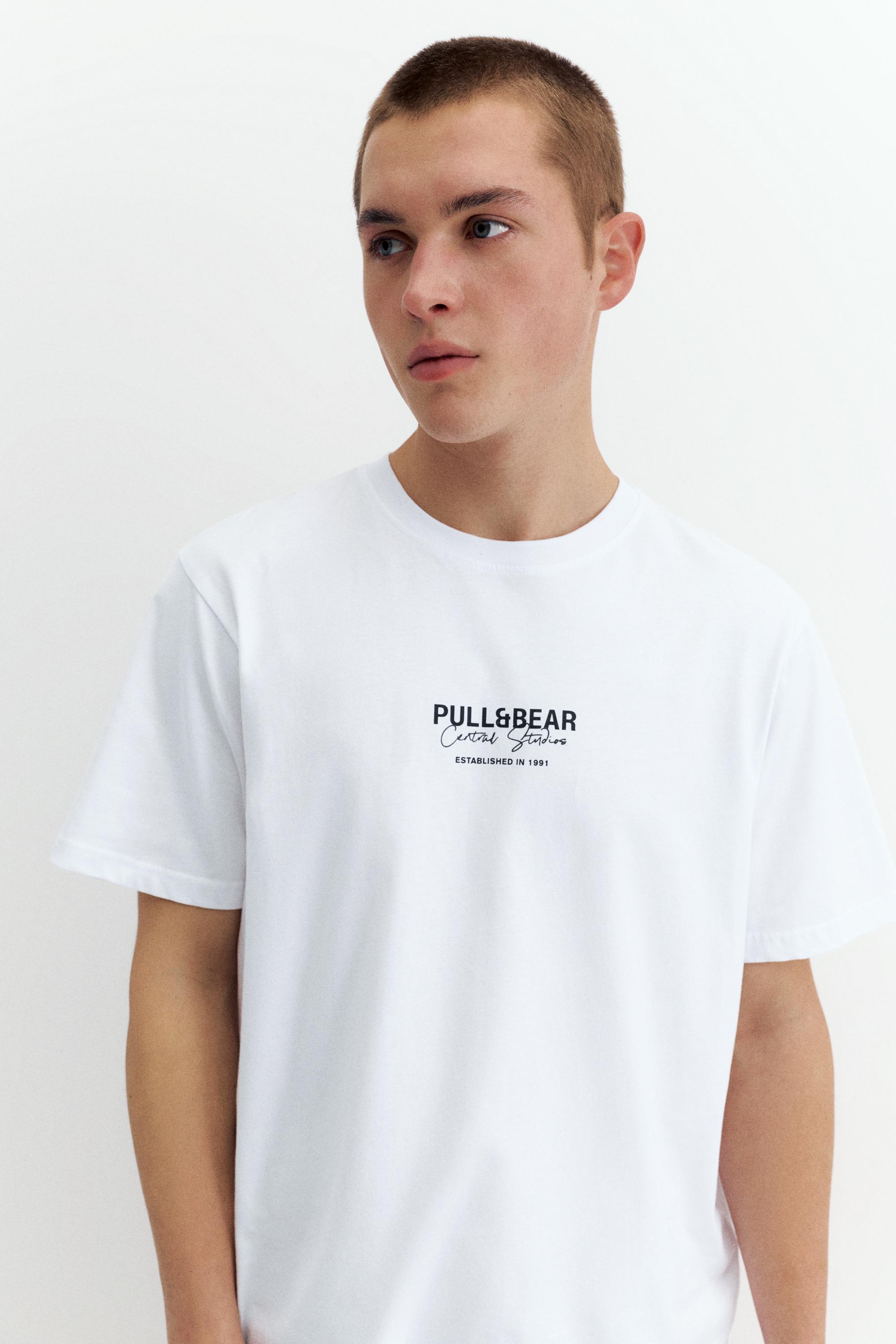 Embroidered logo T-shirt — White