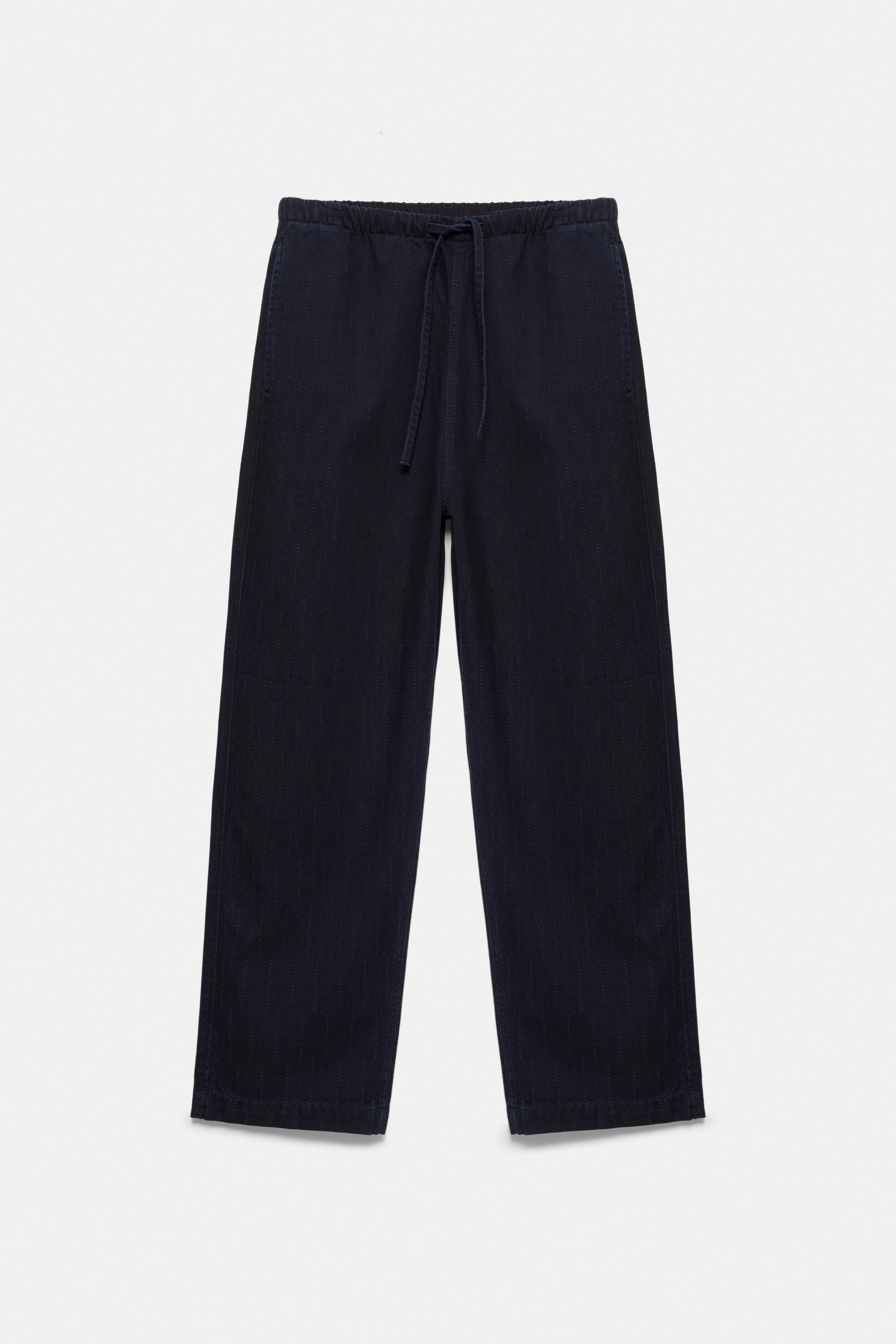 Baggy jogger jeans — Navy