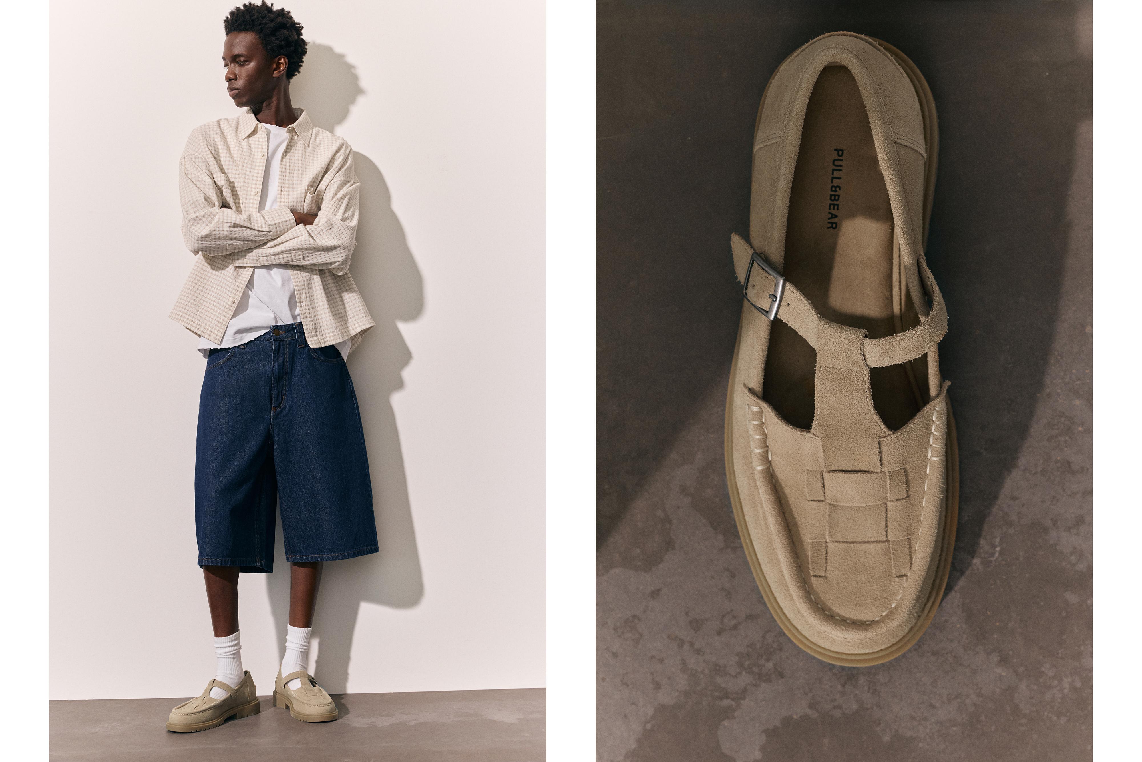 Deri detaylı tokalı ayakkabı - Görsel 36