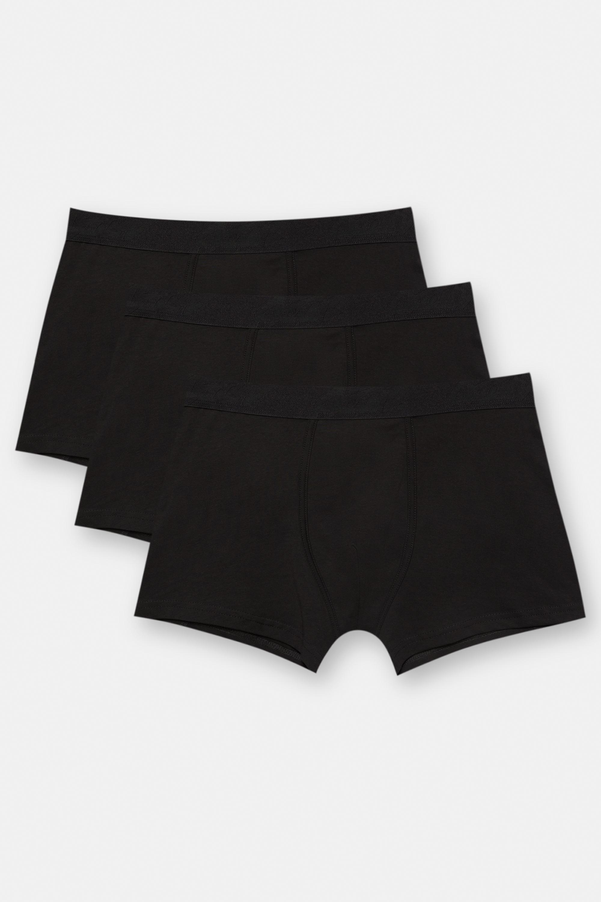 Pacco 3 Boxer Neri Stwd