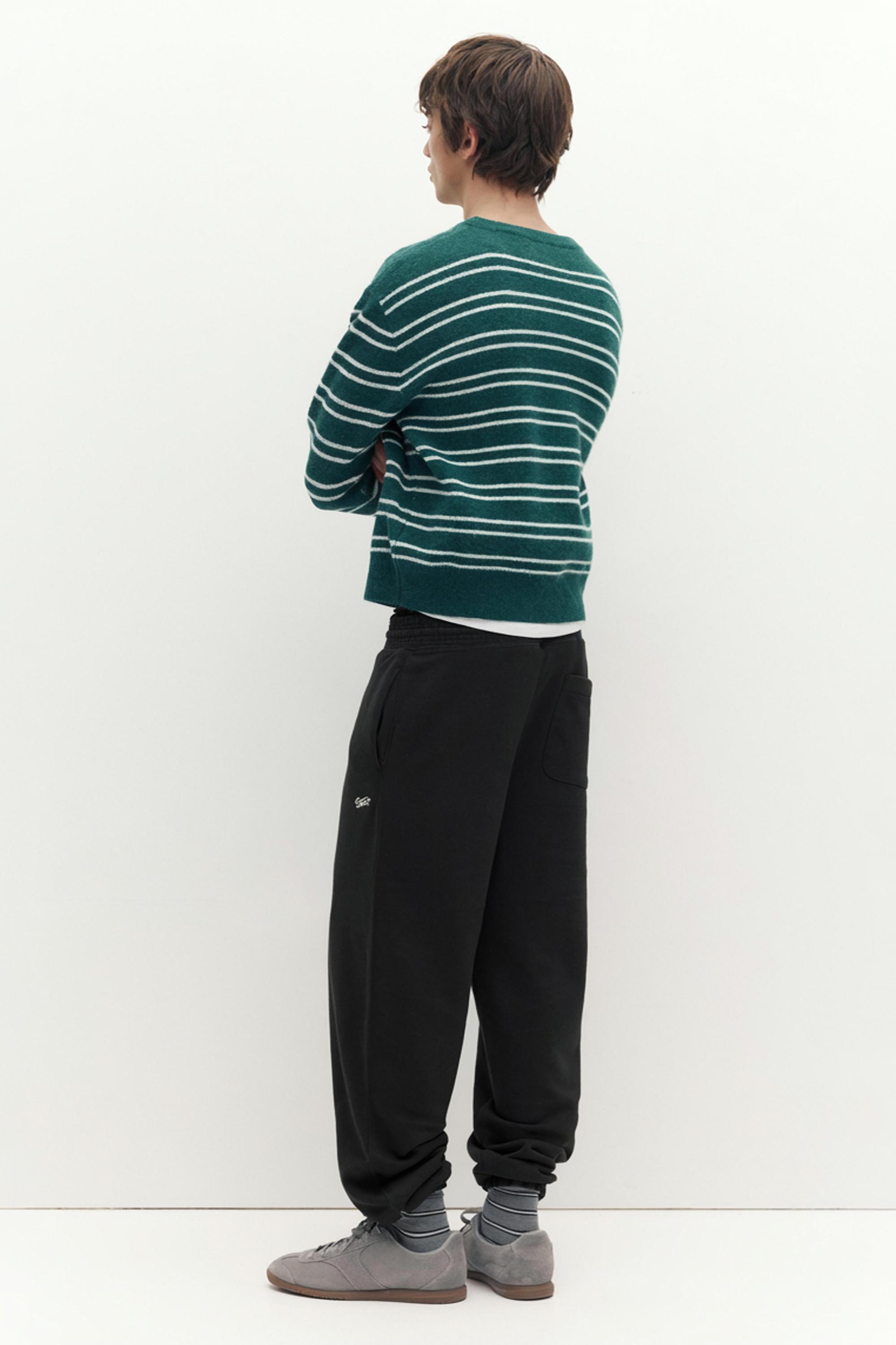 STWD tracksuit bottoms — Black
