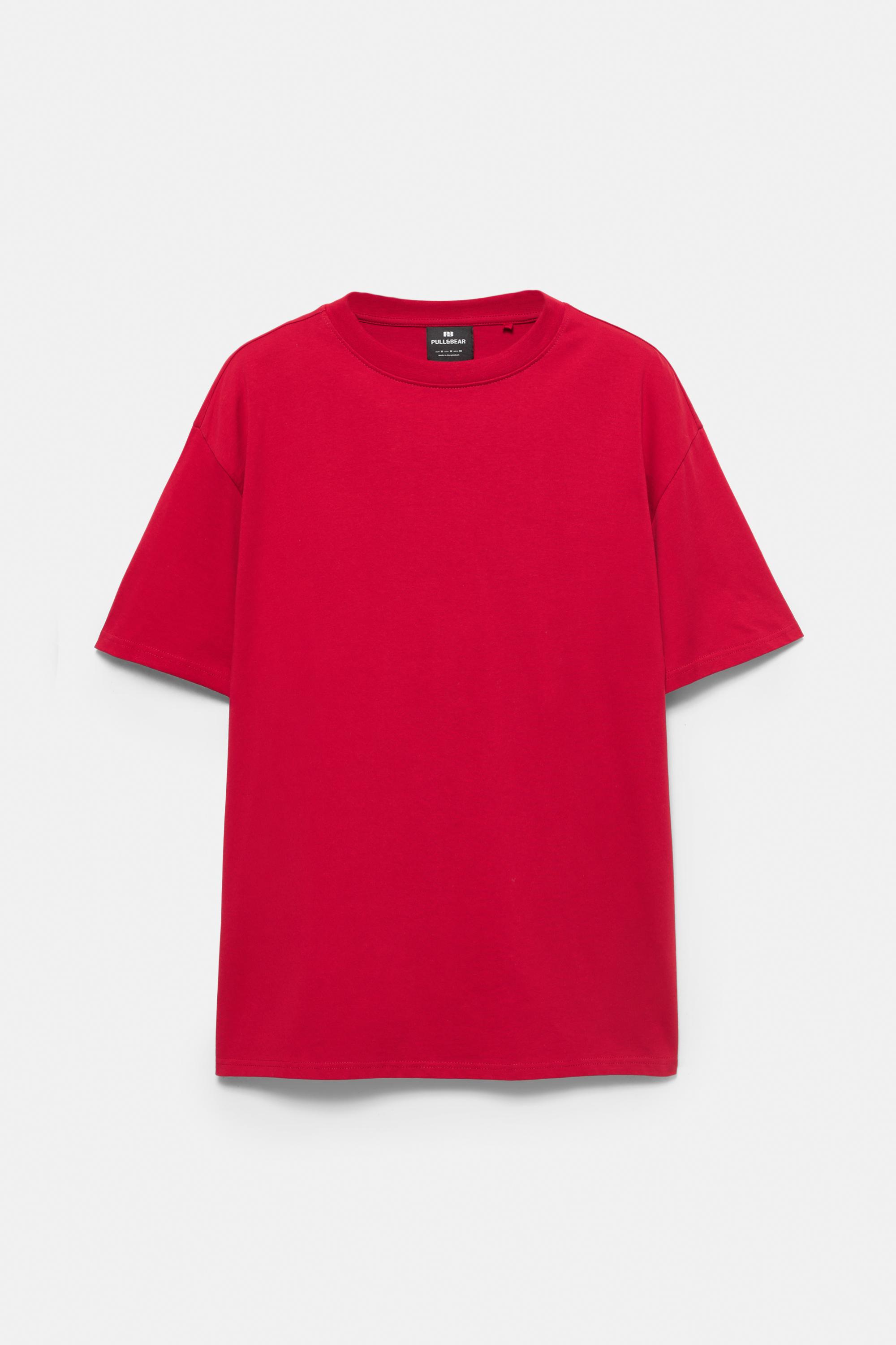 T-Shirt De Manga Curta De Algodão