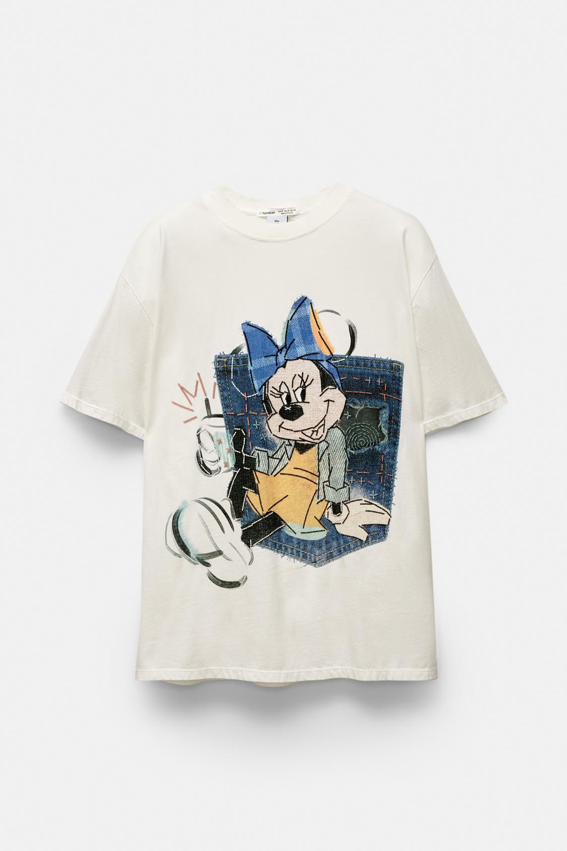 Graphic Tshirt Pull And Bear Disney T Shirt PULL BEAR JASMINE